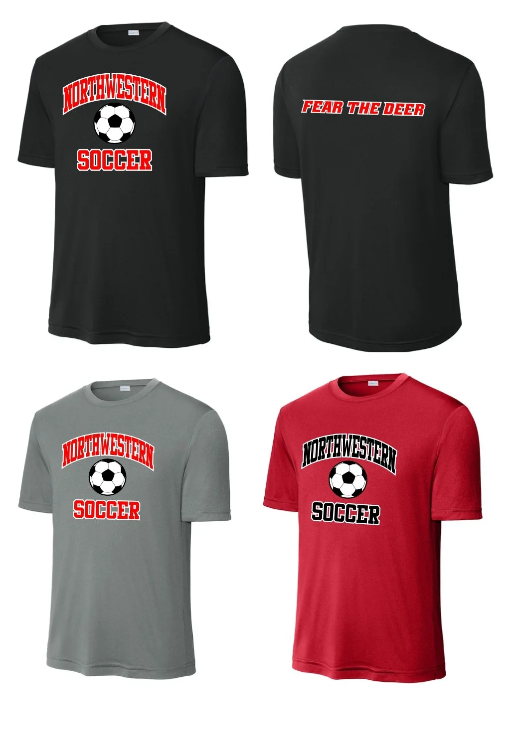 Northwestern Girls Soccer Training Tee