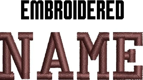 Canton Tennis Embroidered Name