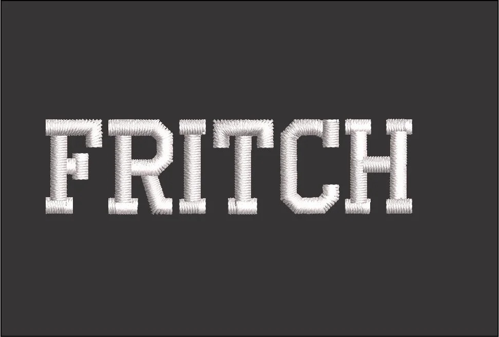 GTO Embroidered Name