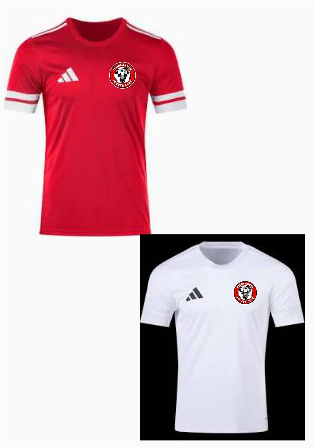 Highlander Soccer Club Travel Jerseys