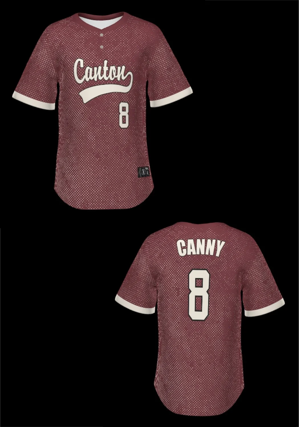 CHS Baseball Maroon Jersey