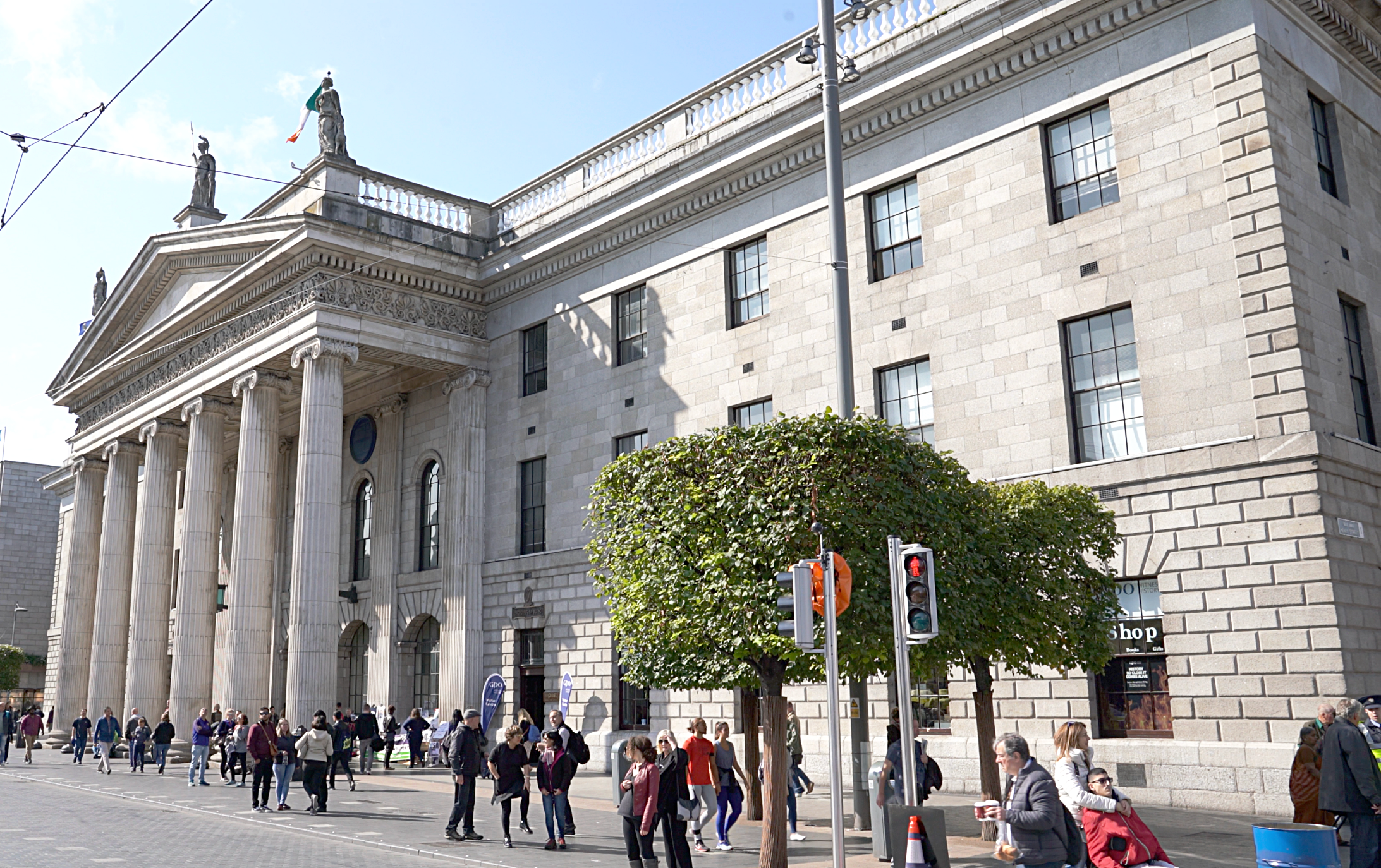  The General Post Office, focal point of the 1916 Easter Rising. 