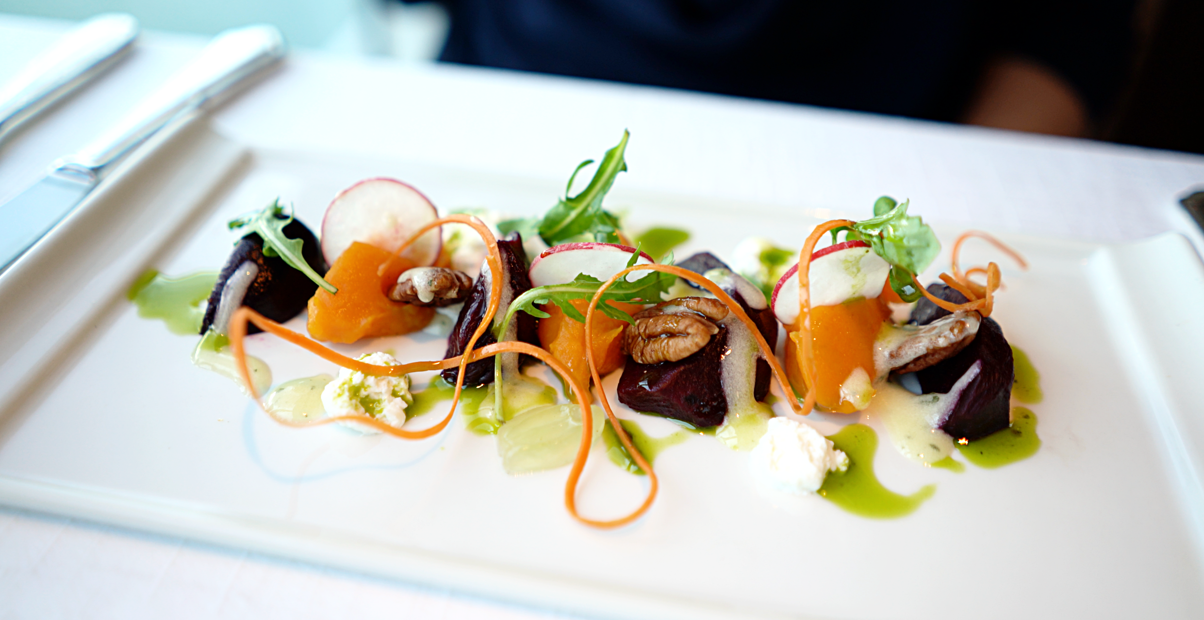 The delicious and very pretty starter in Prime C.