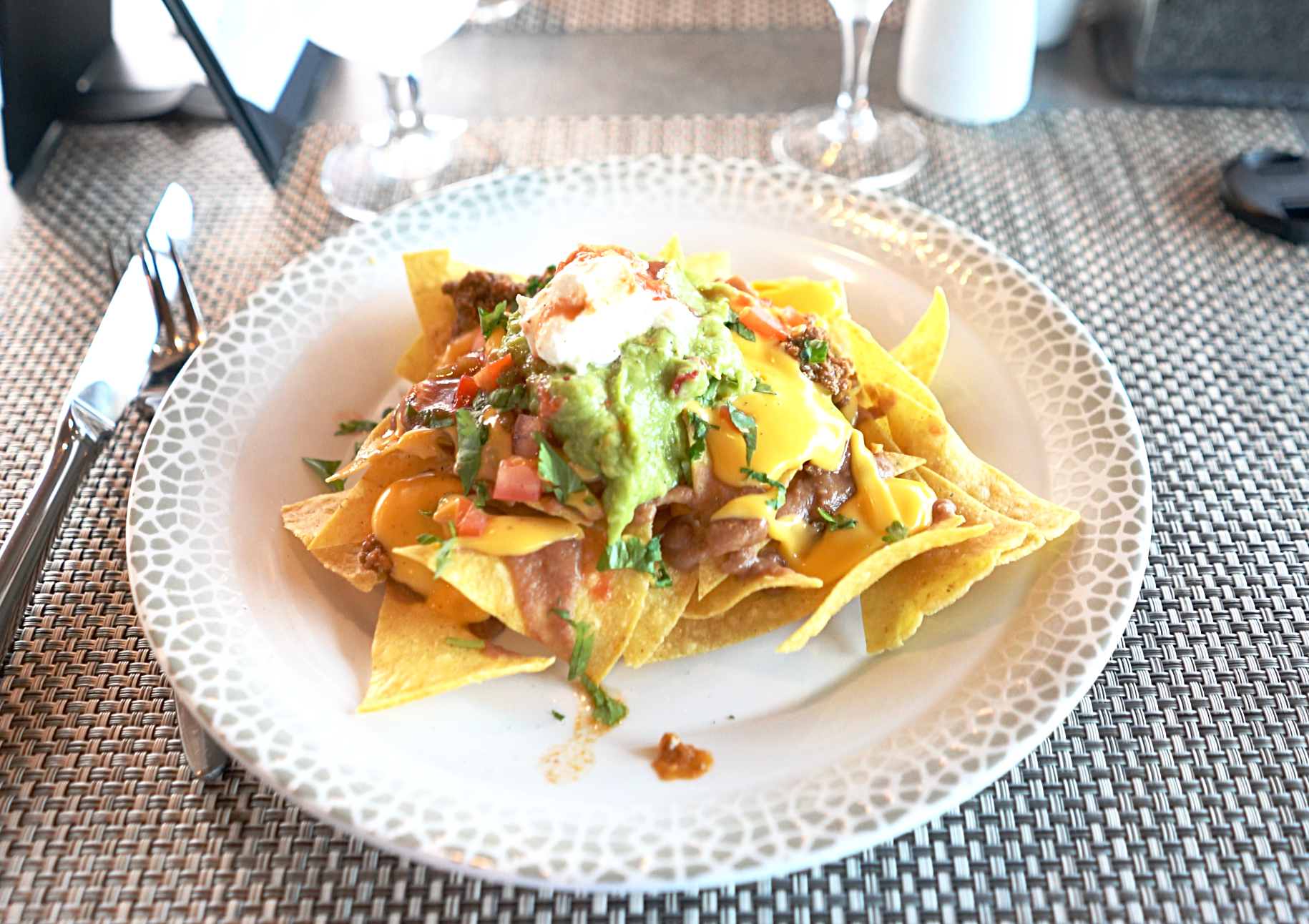 The irrisistable plate of Nachos