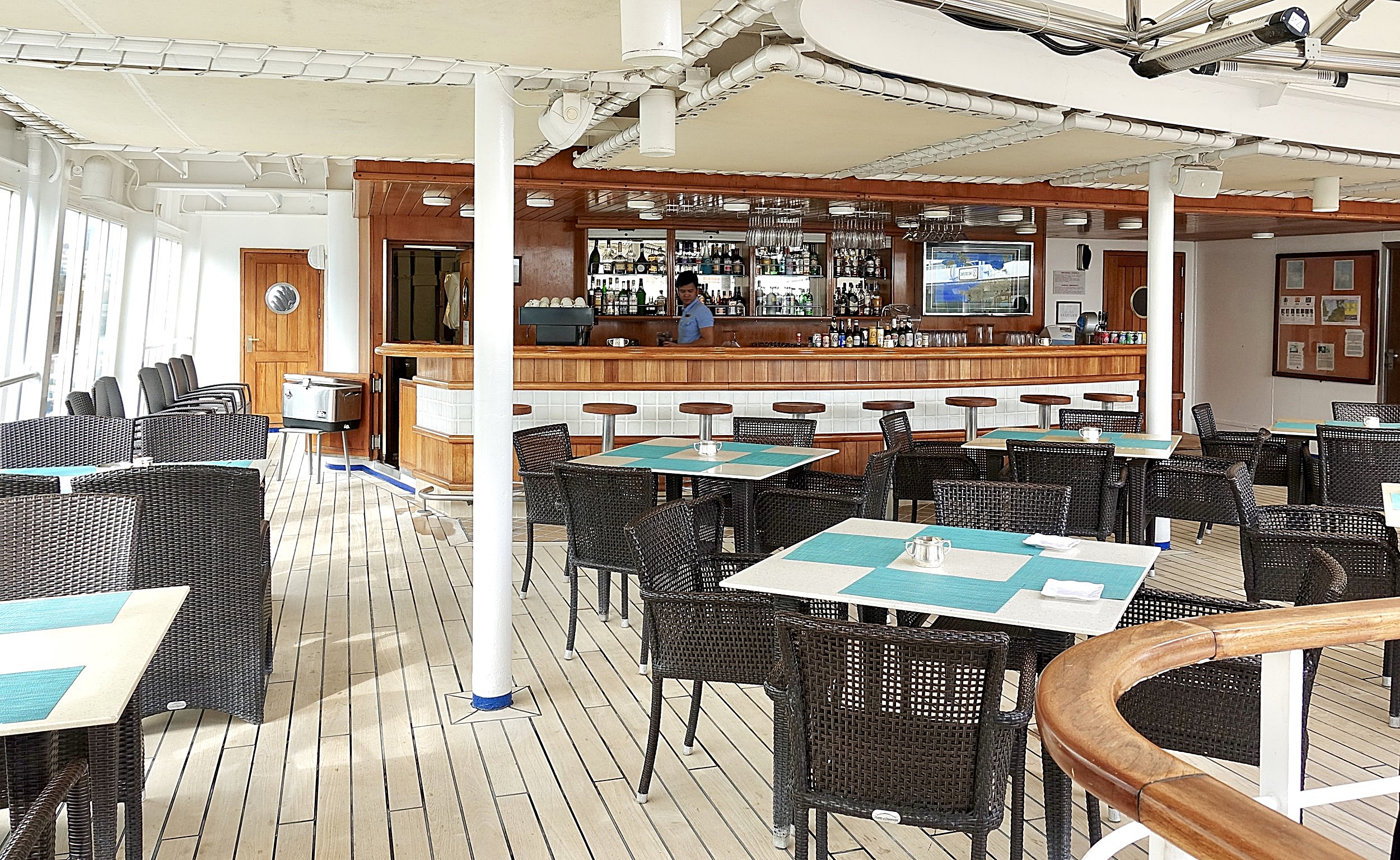 The Patio grill and bar.
