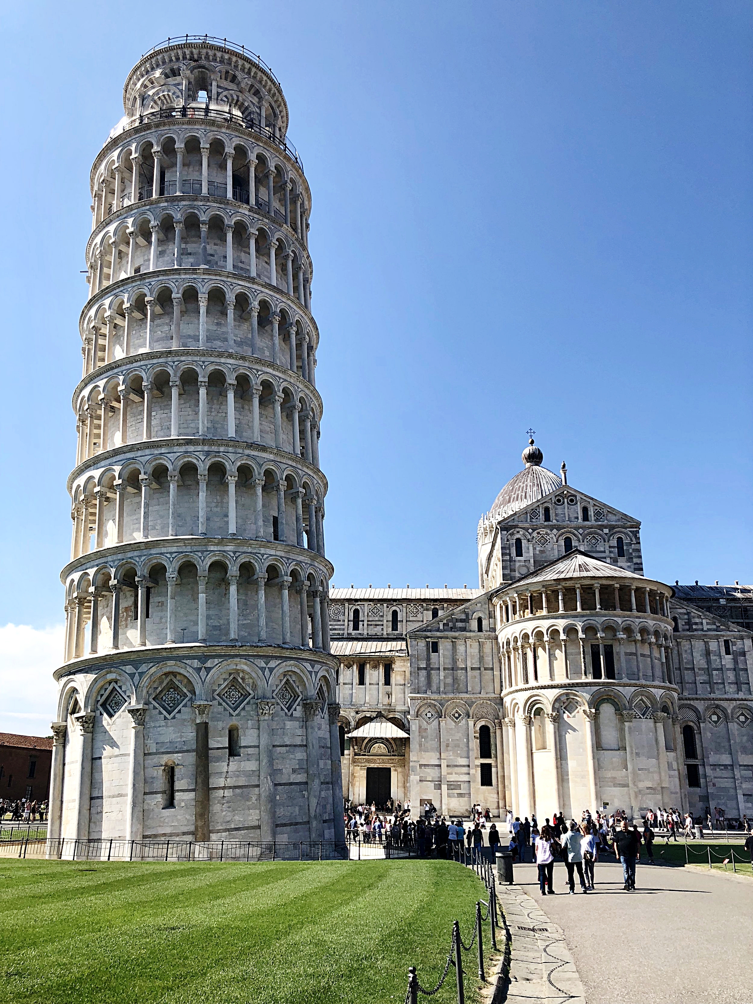 Who said the Tower at Pisa was leaning?