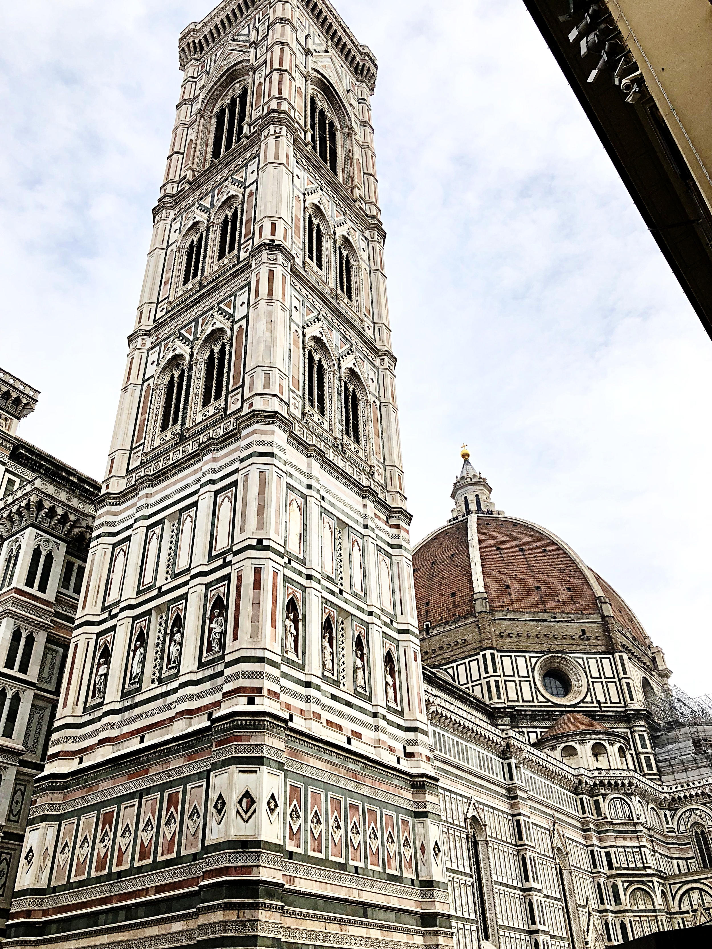  The Bell Tower at the Cathedral di Santa Maria del Fiore.  