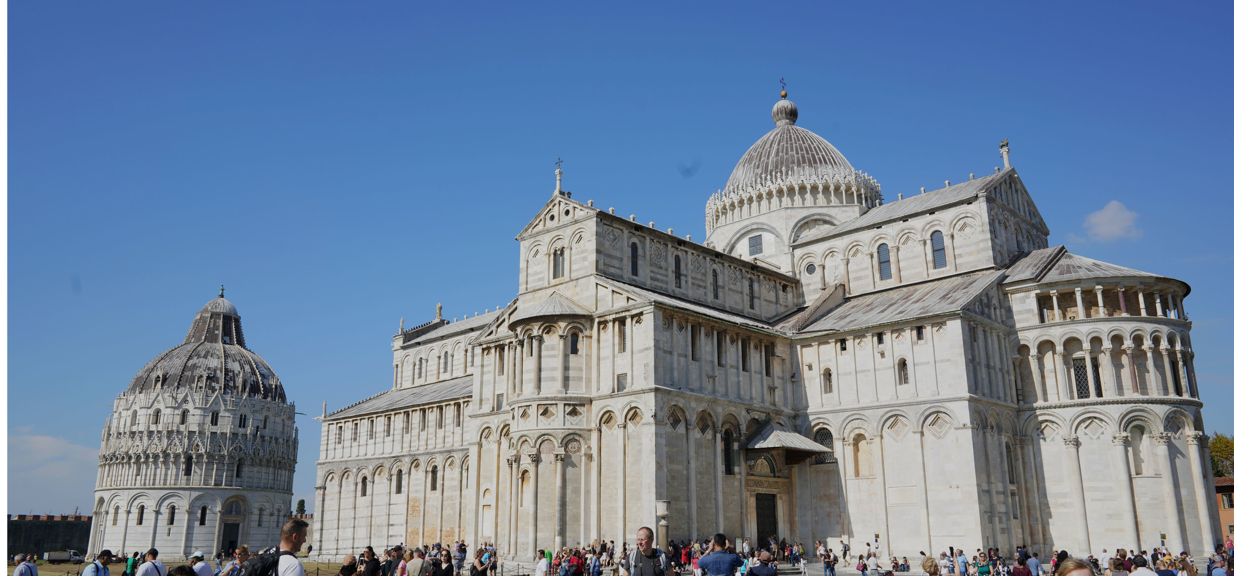 The Duomo and Baptistery.