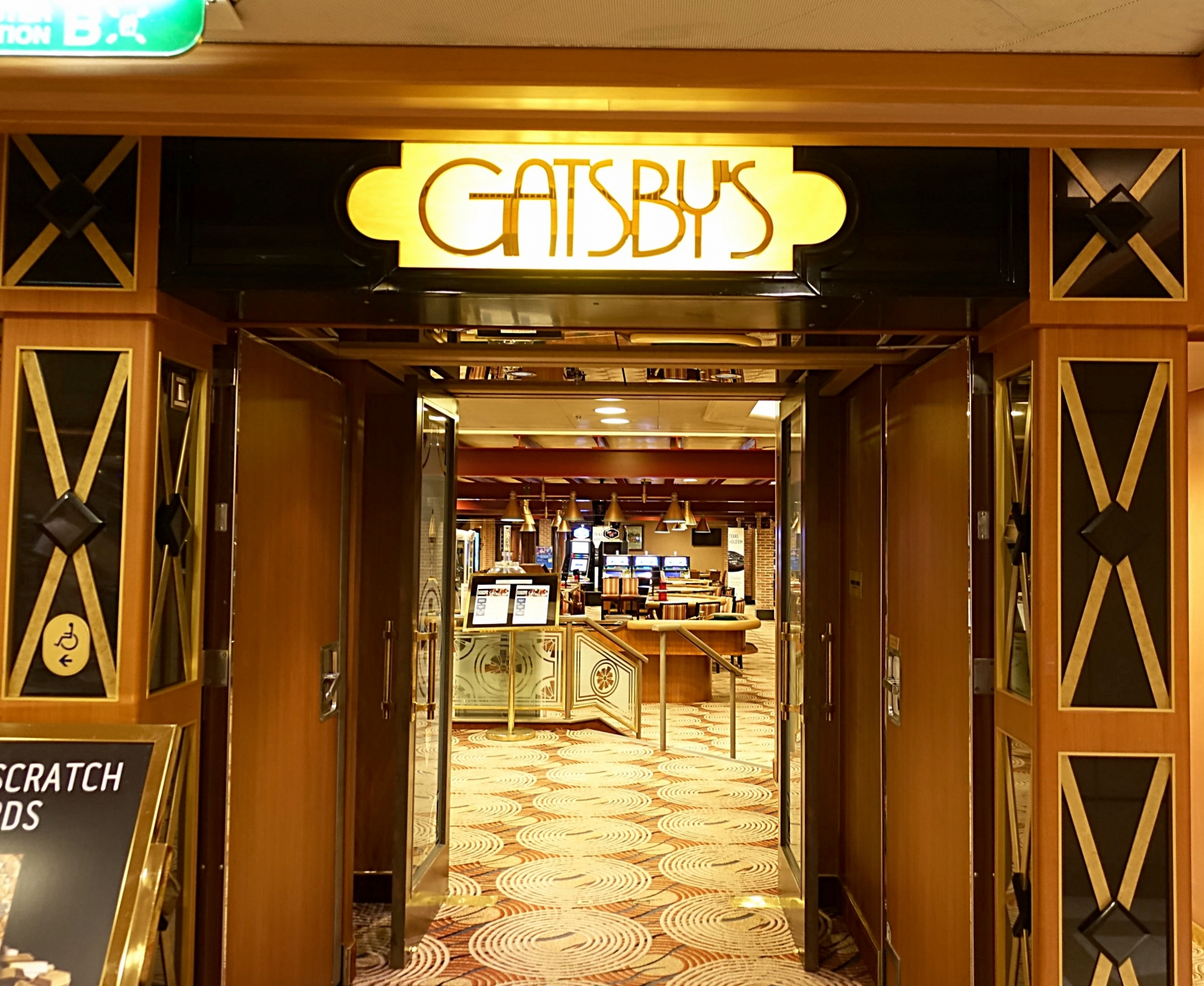  Gatsby’s casino.  