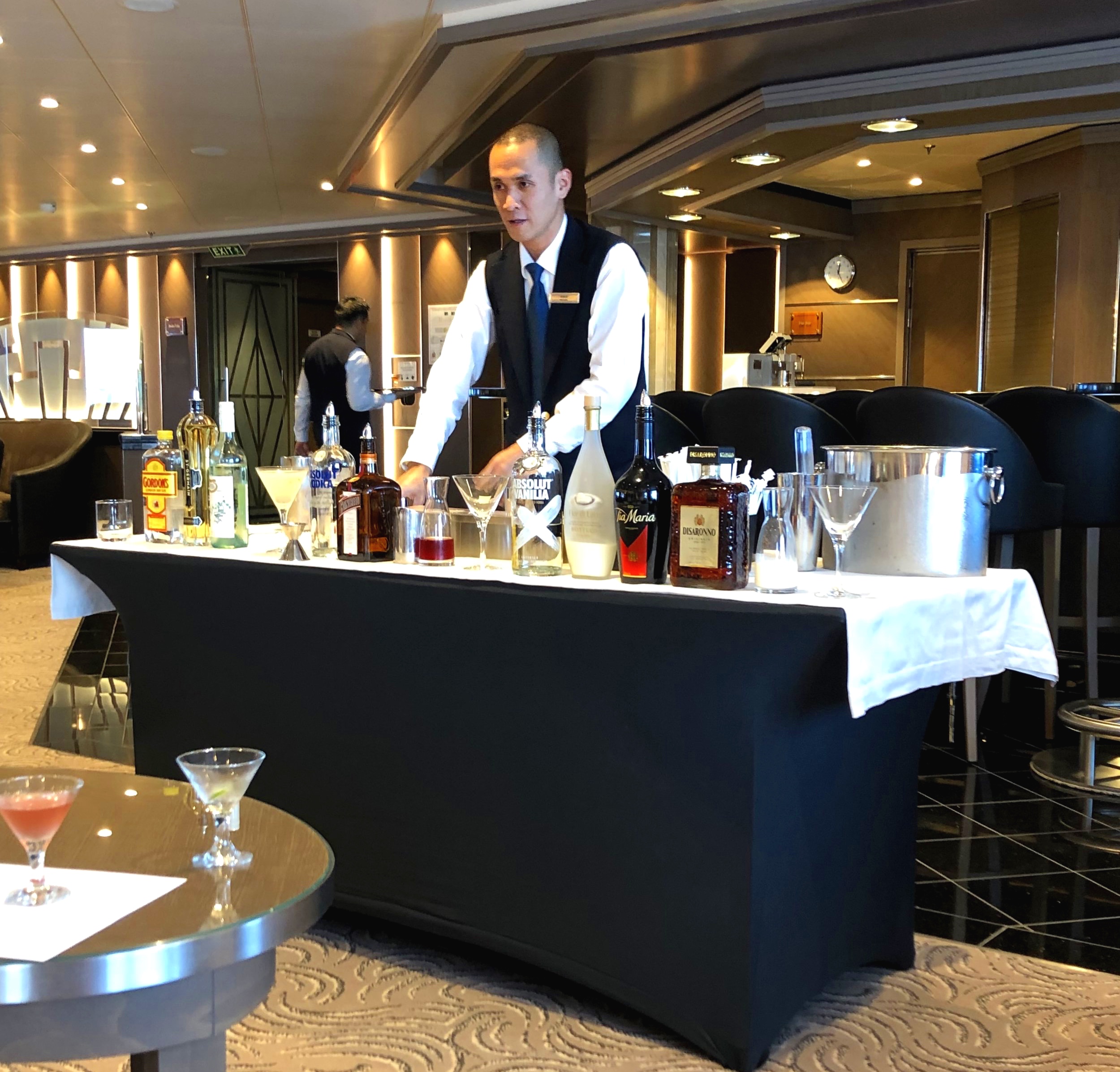 The martini masterclass.