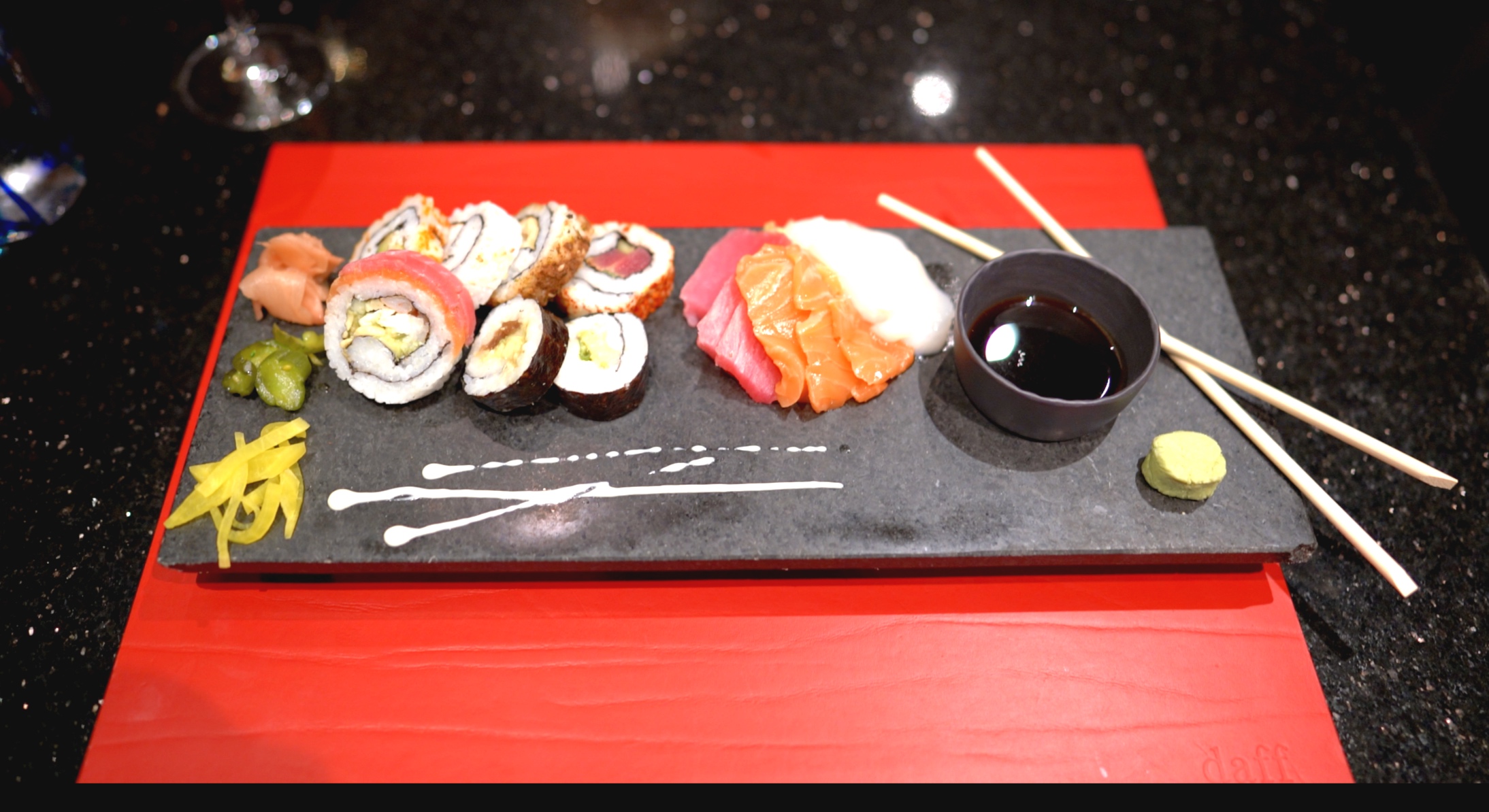 Seishin sushi lunch.