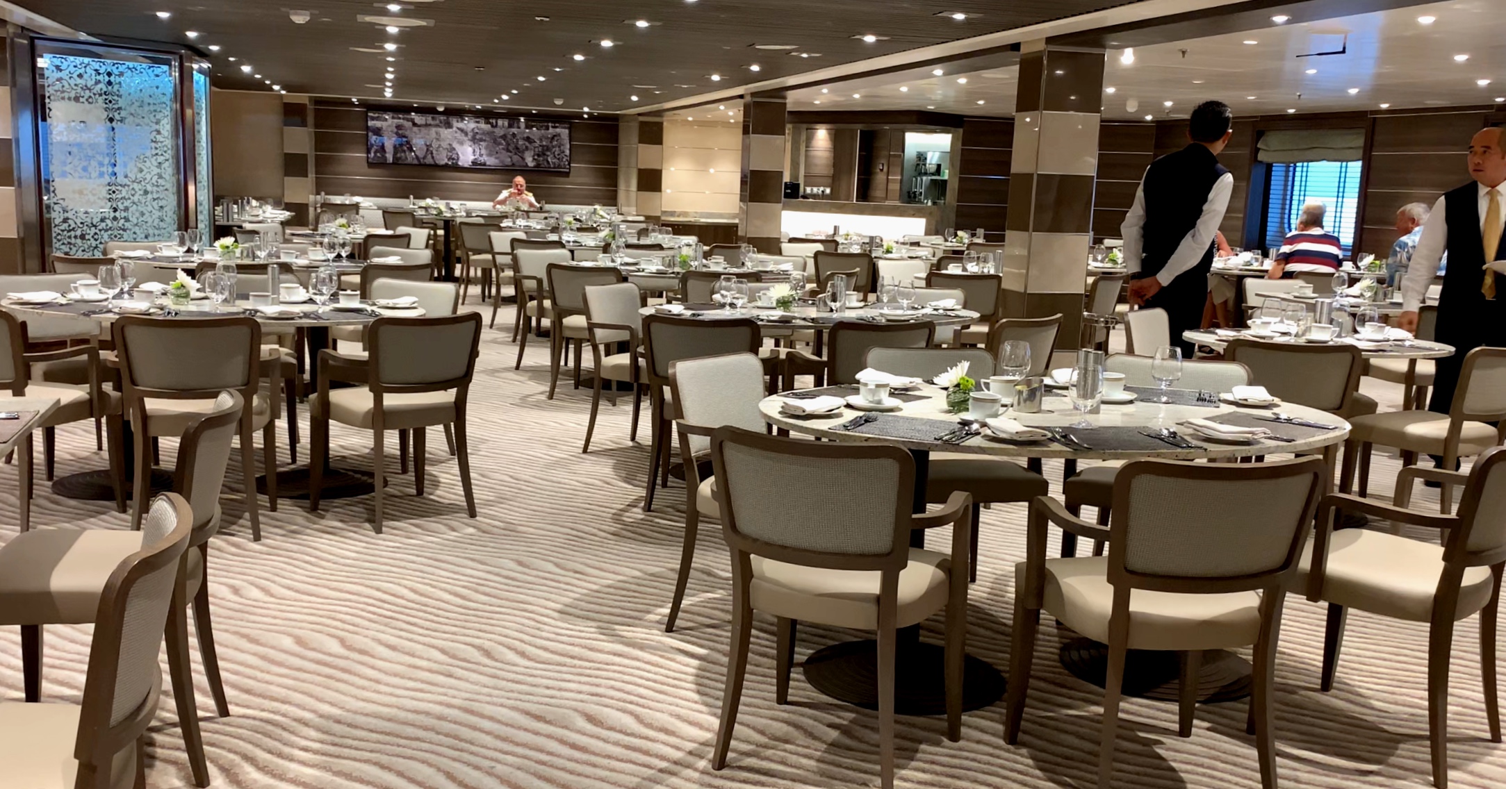 La Terrazza inside seating.