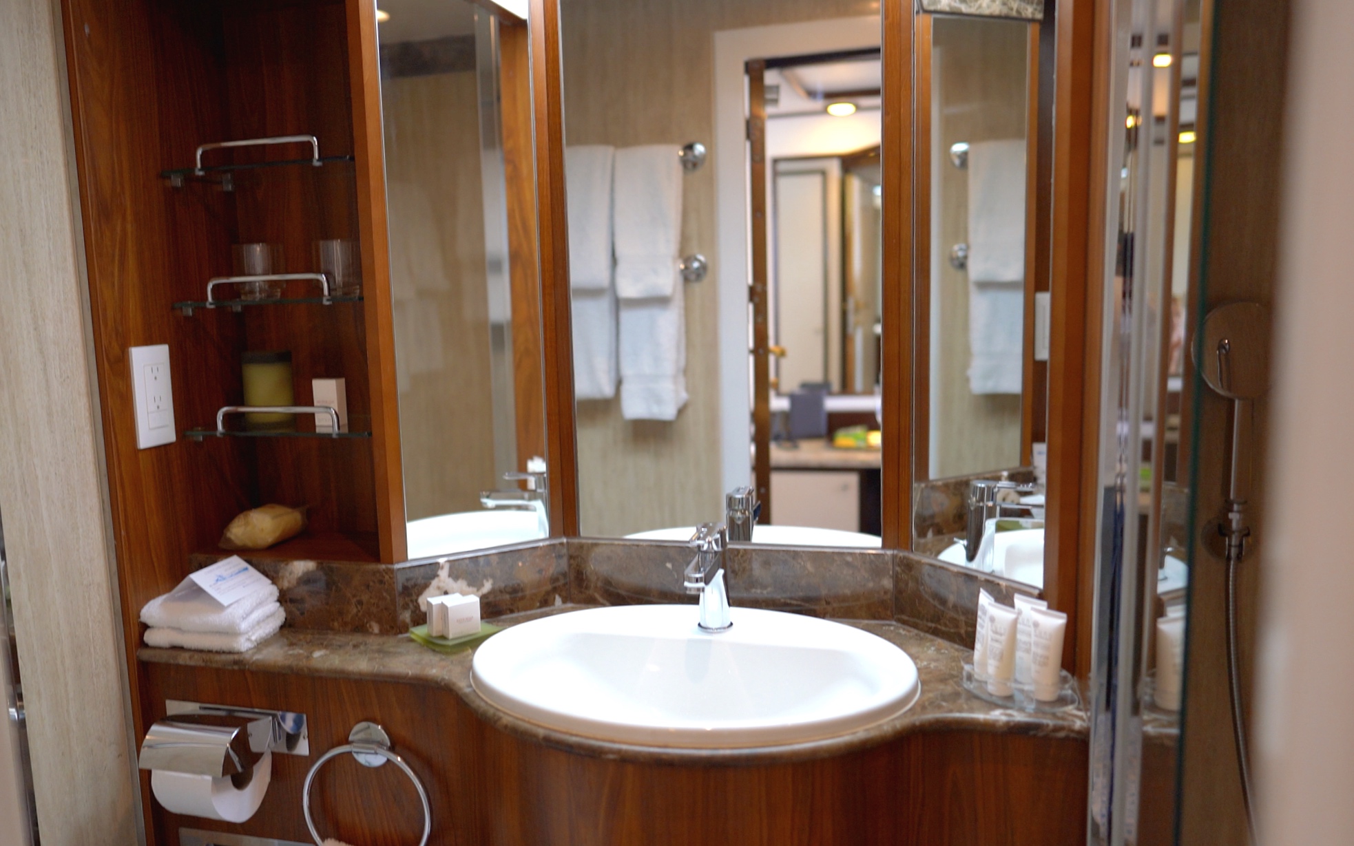 Our beautifully appointed bathroom.