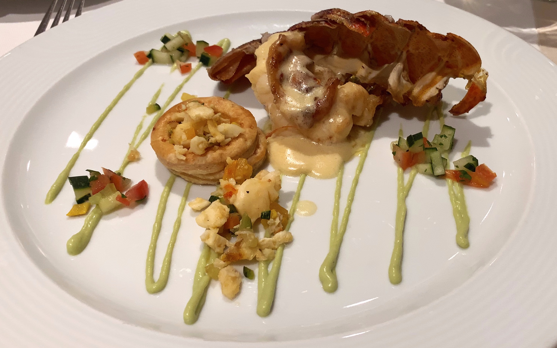 Lobster dinner.