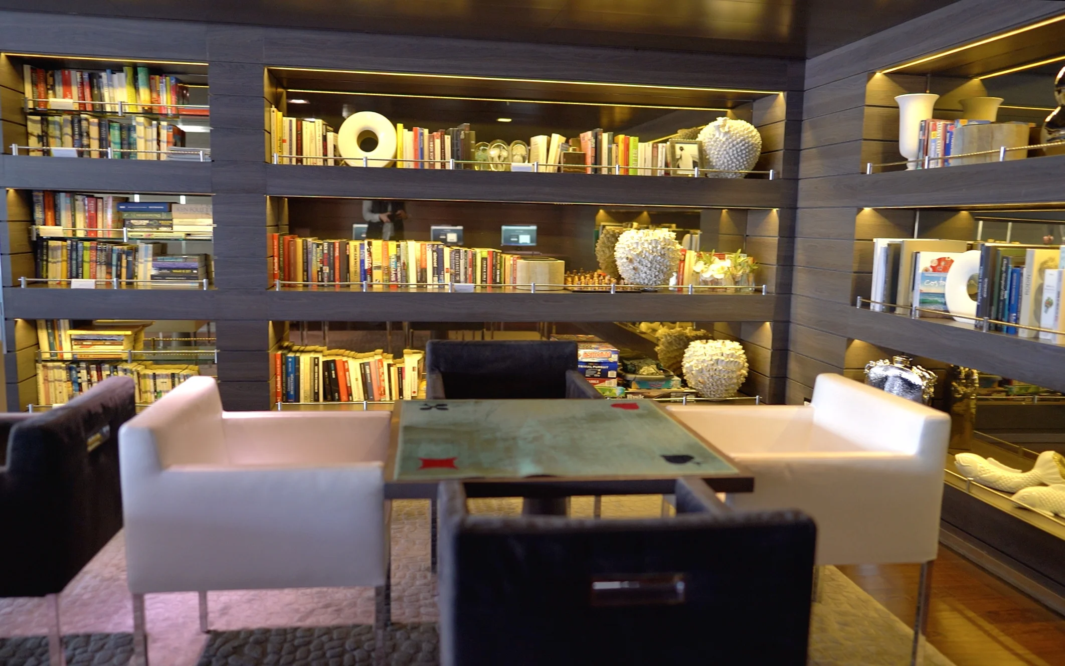 Book corner.