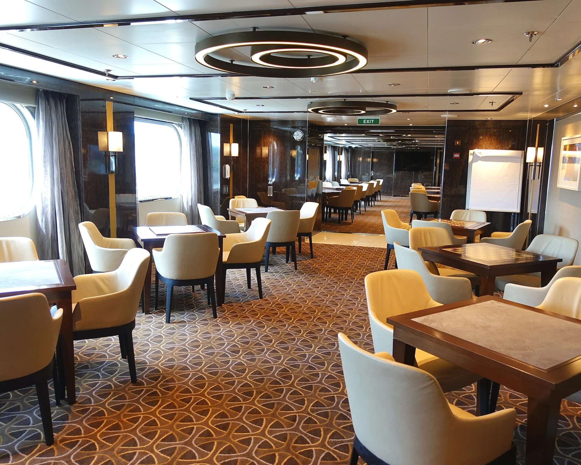 The rather large card room.