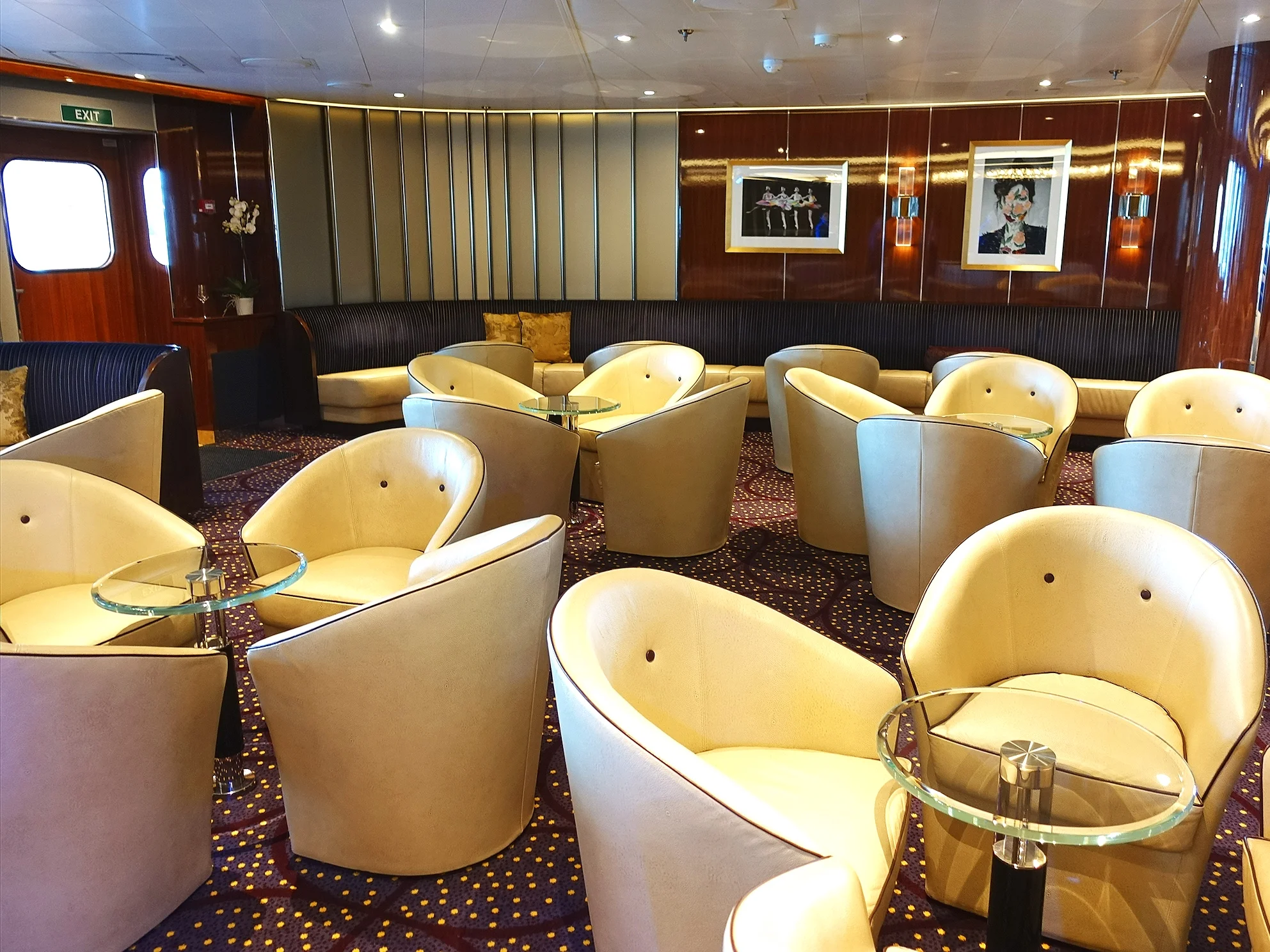 The Club seating.