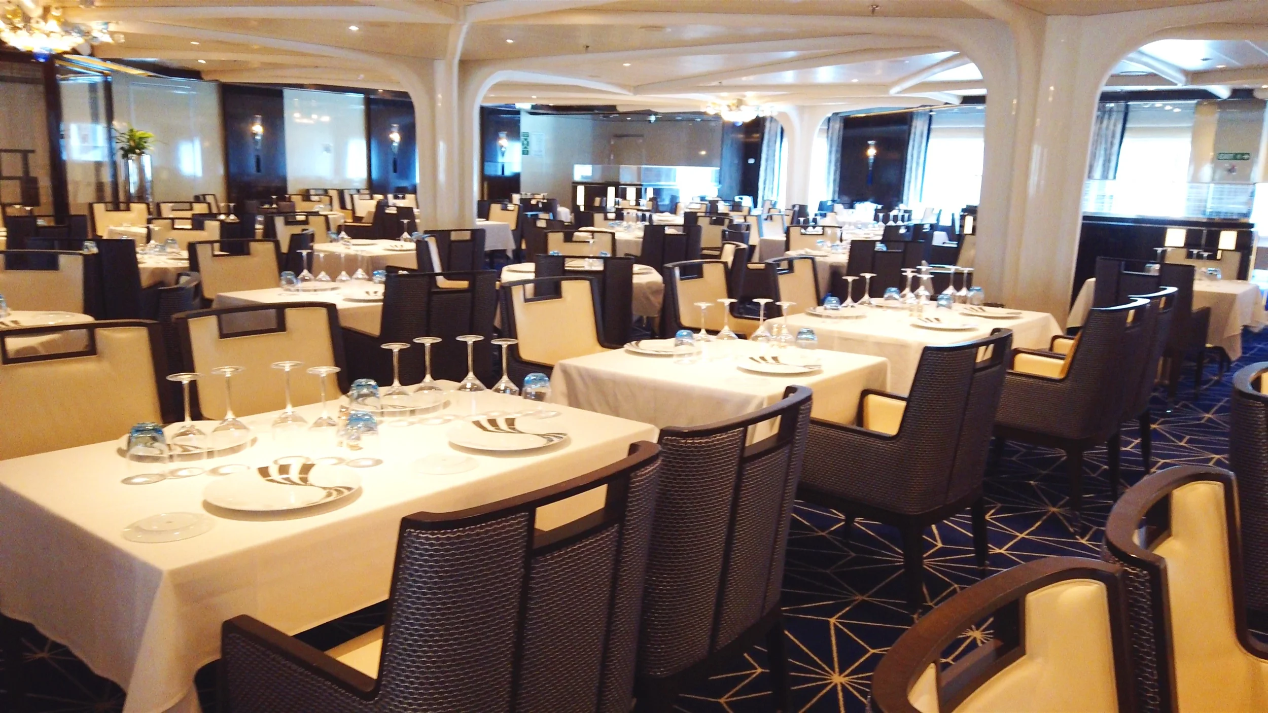 The main dining room, The Restaurant.
