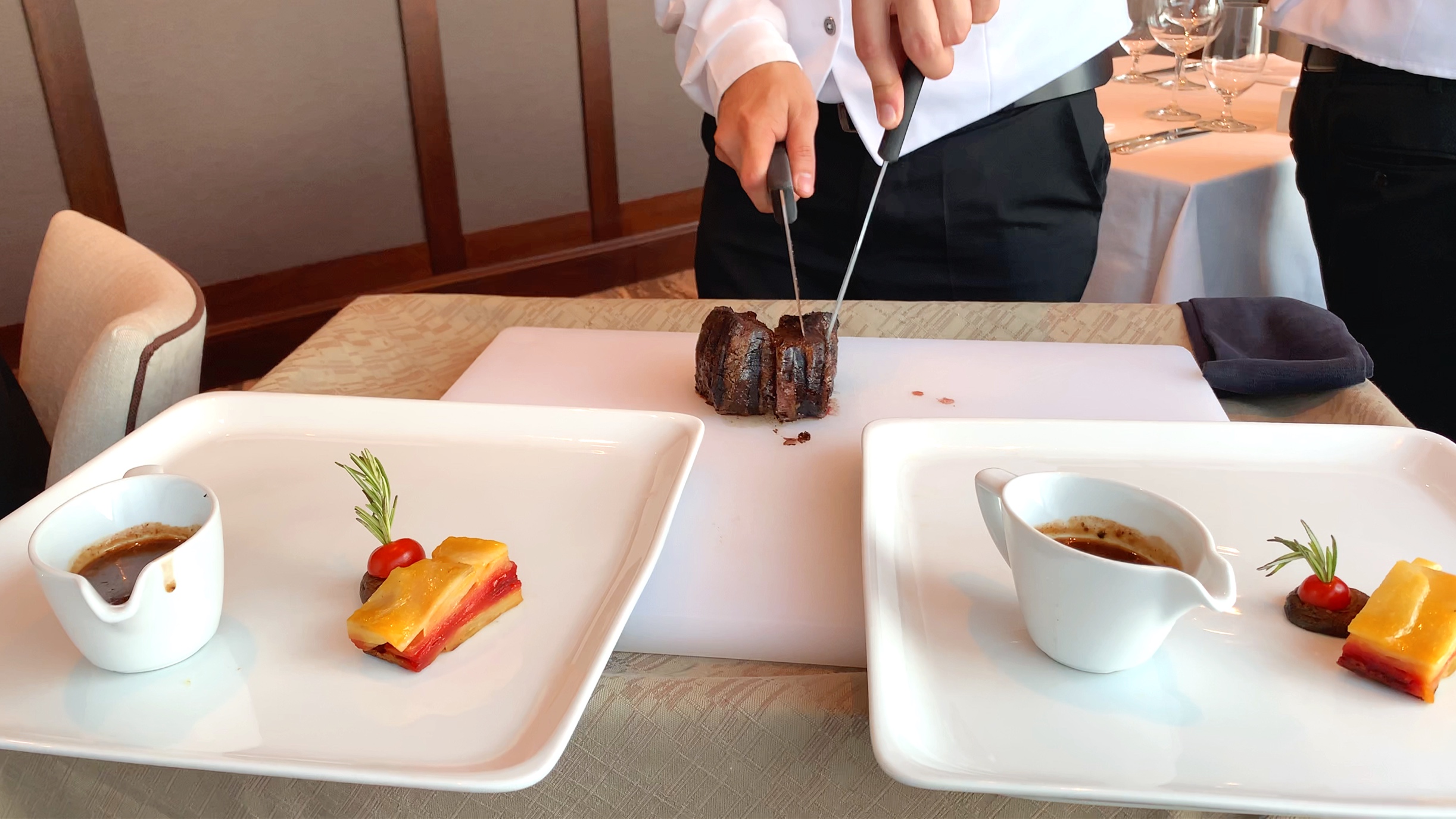 Chateaubriand for two served table side