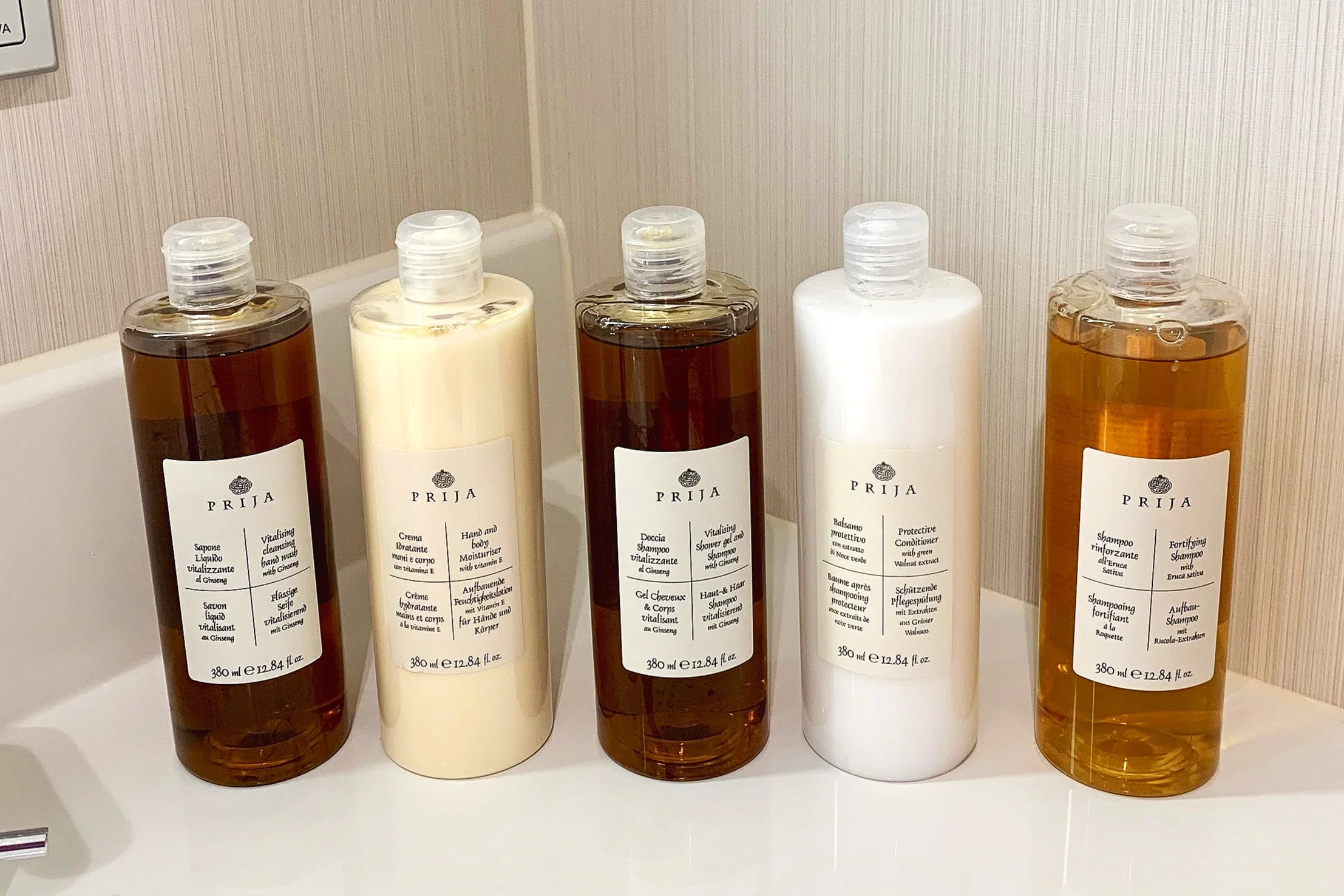 We loved the range of toiletries
