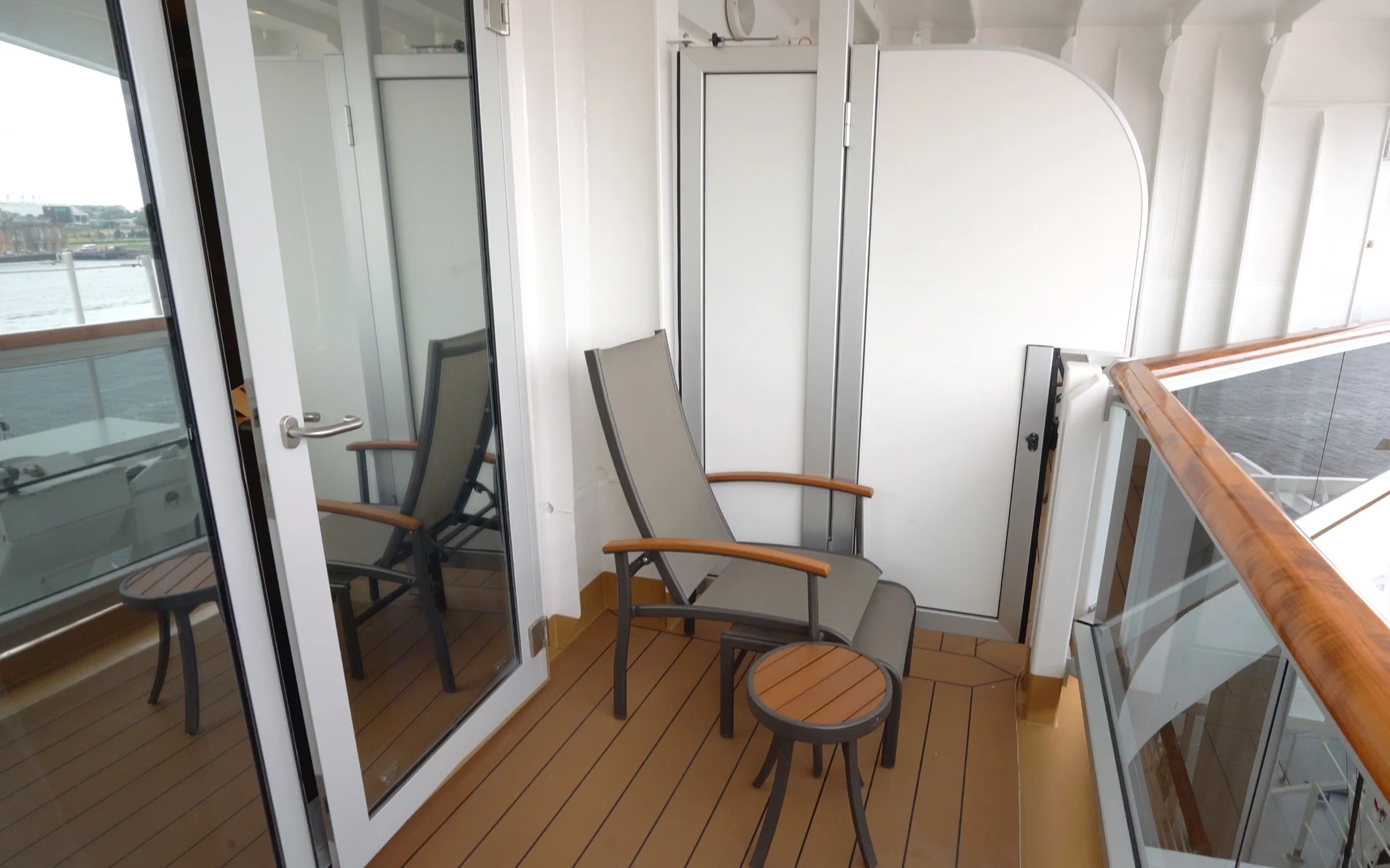 Stateroom balcony