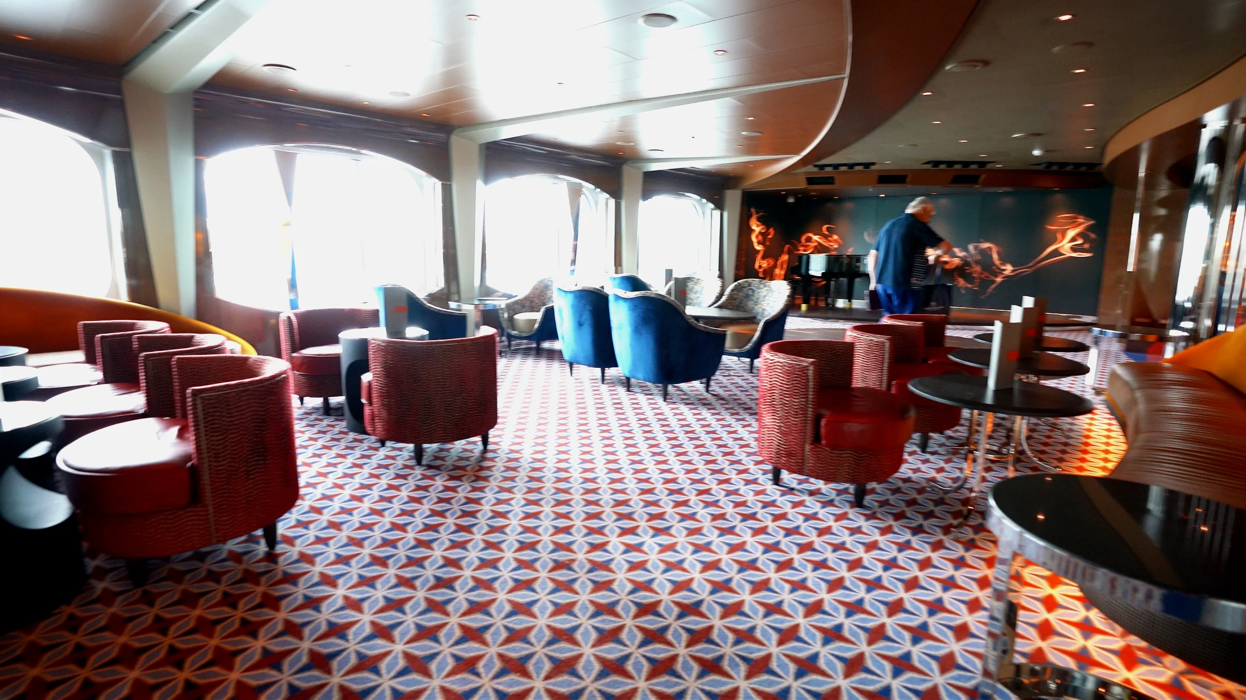 Ocean bar seating