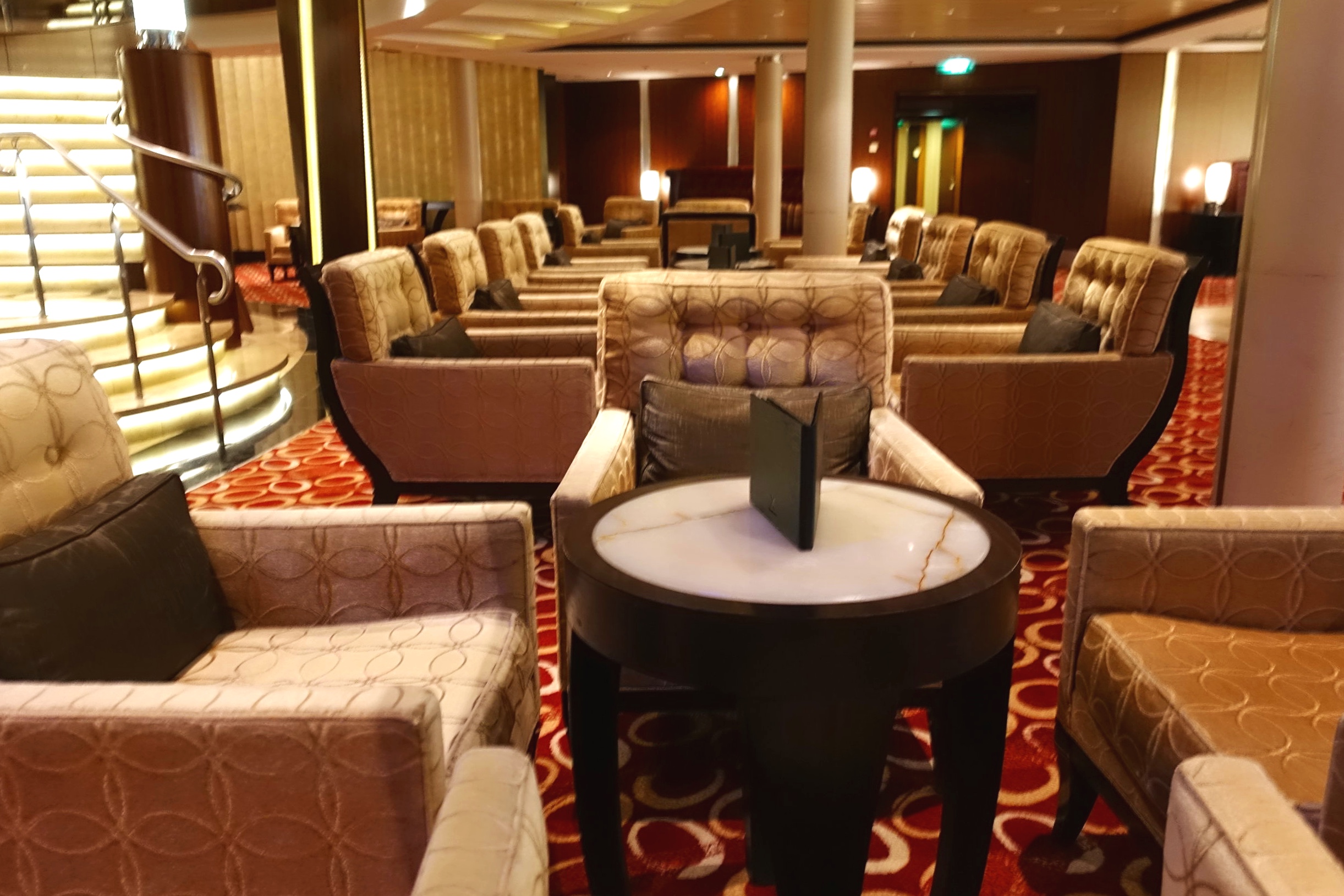 Passport bar seating