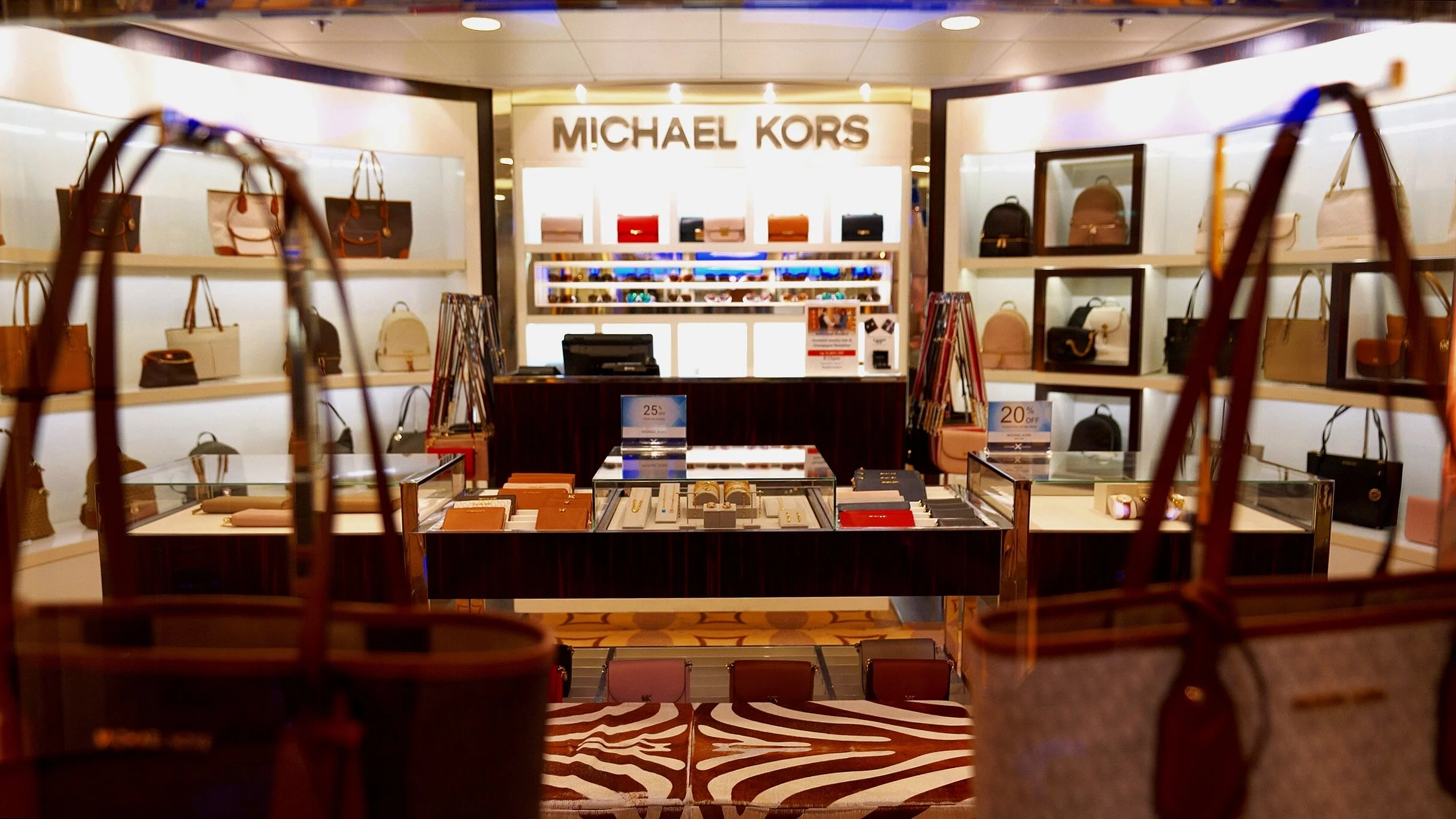 Plenty of on board shopping options