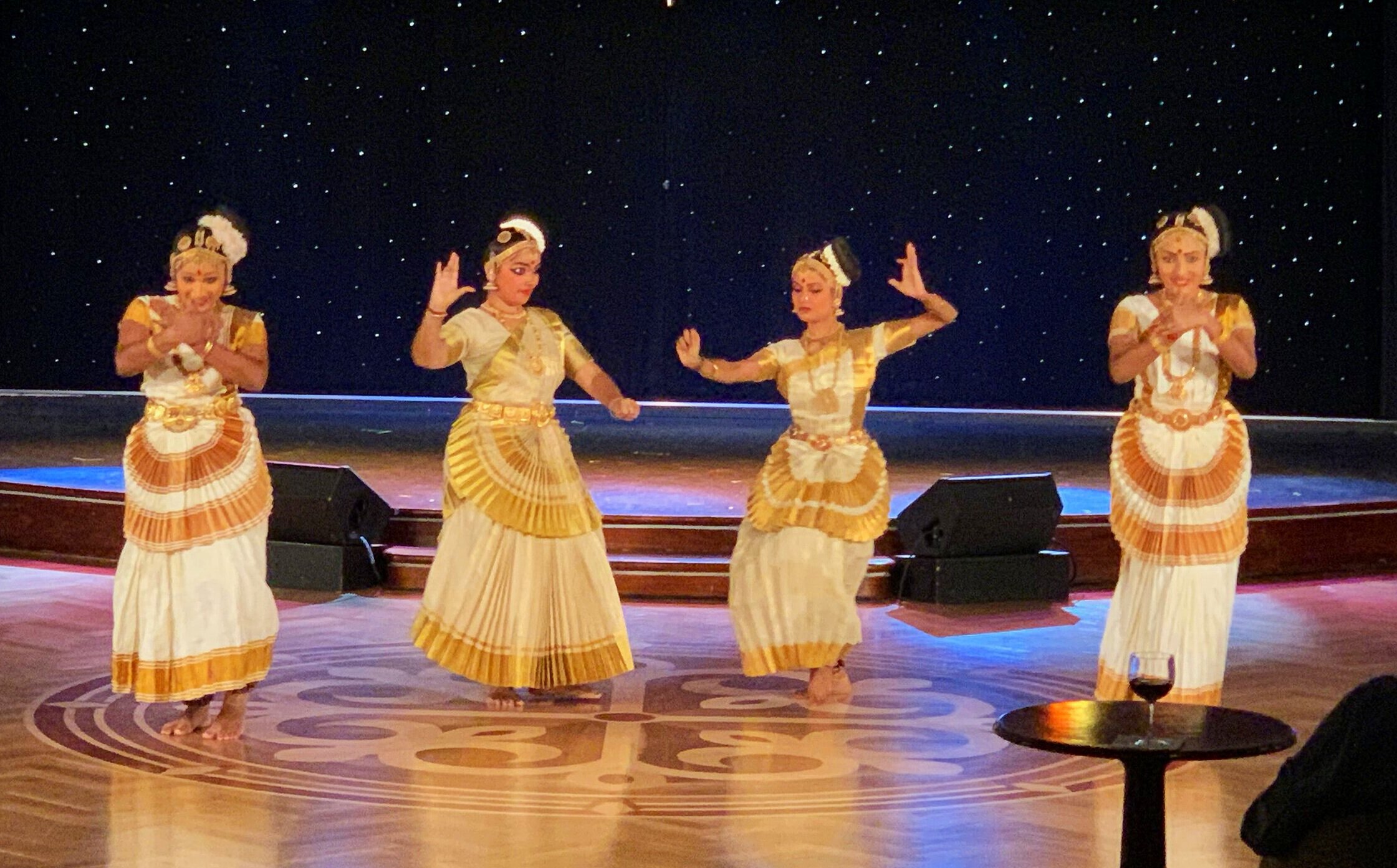 Traditional Sri Lankan dance in the Cabaret Lounge