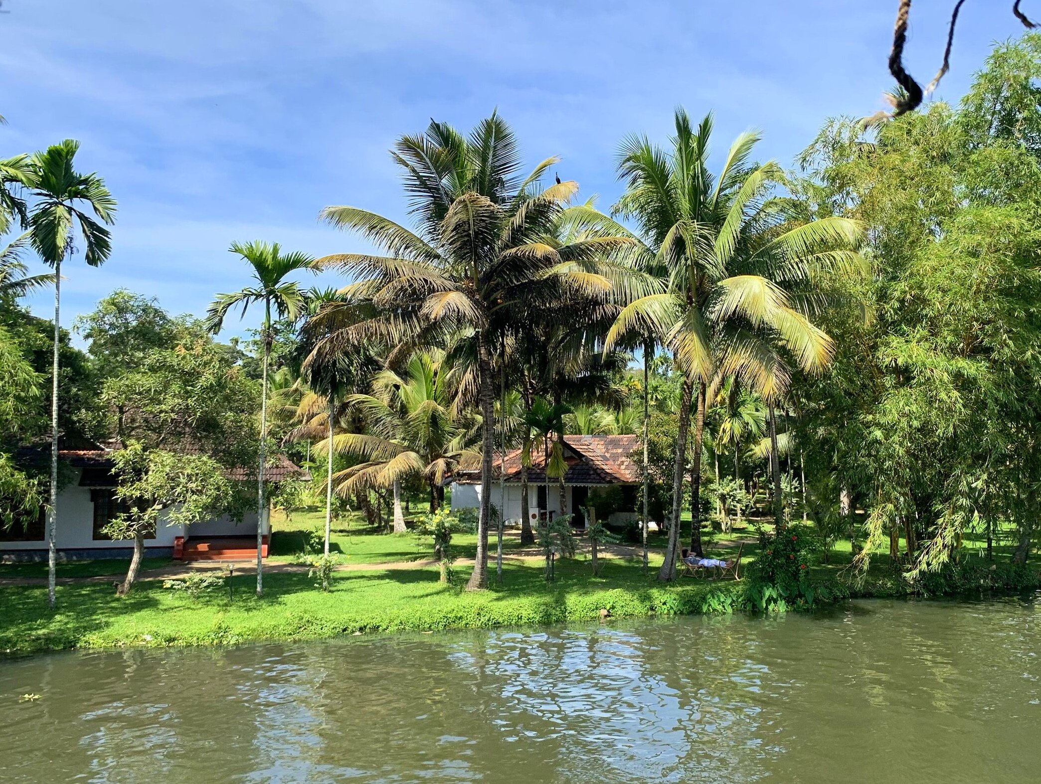 A beautiful waterside retreat in Kerala
