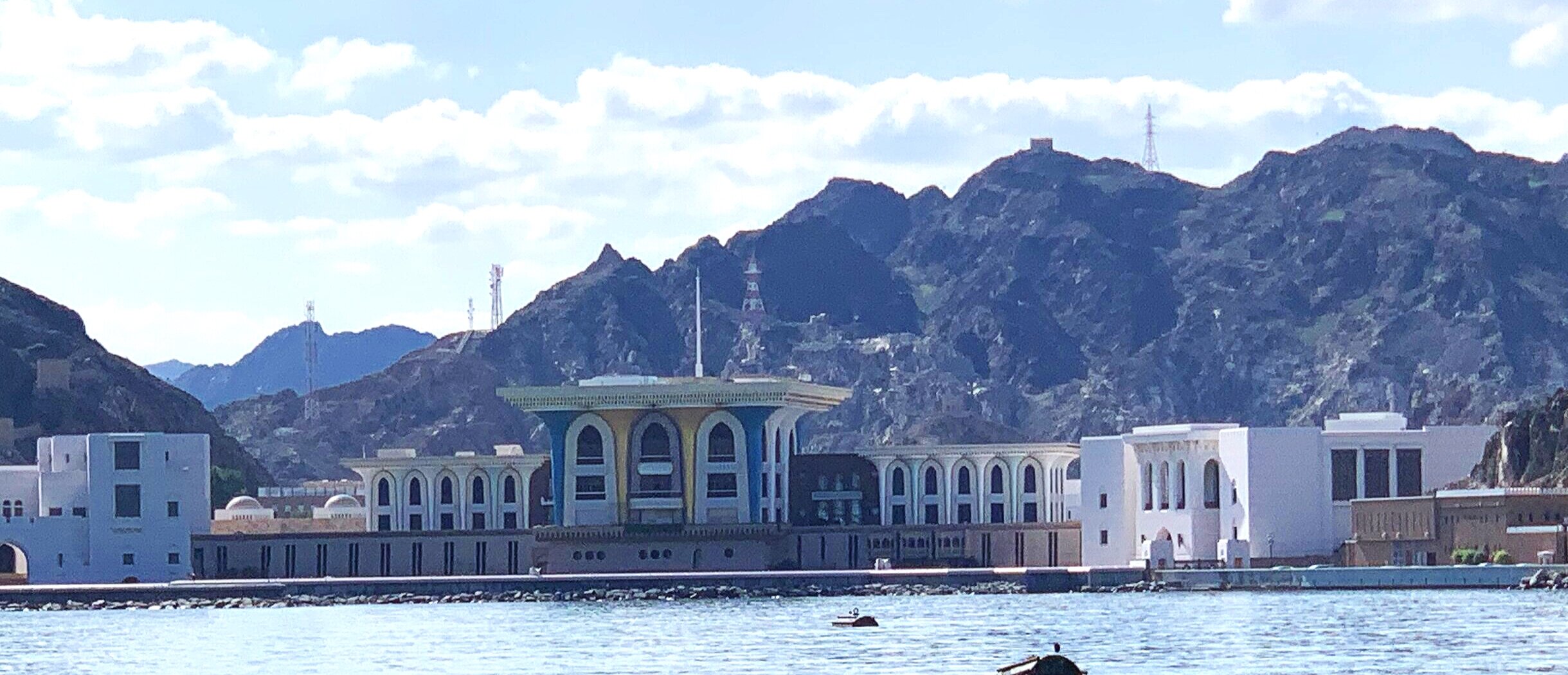 The Palace from the sea. 