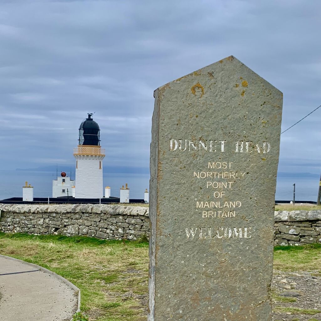 Dunnet Bay lighthouse