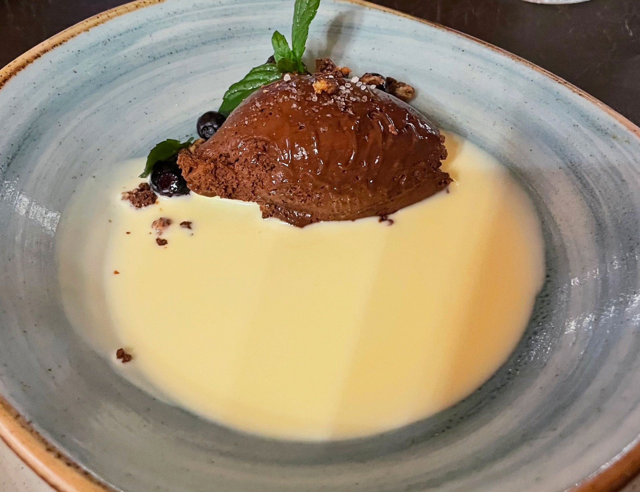 A Chilean chocolate dessert