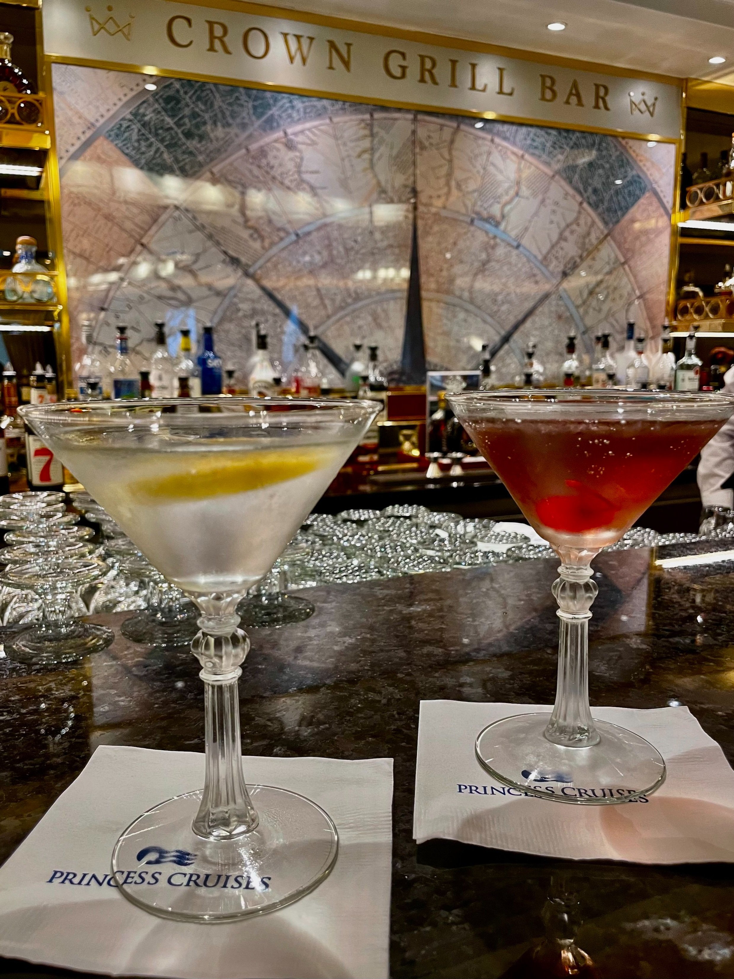 Pre-dinner cocktails