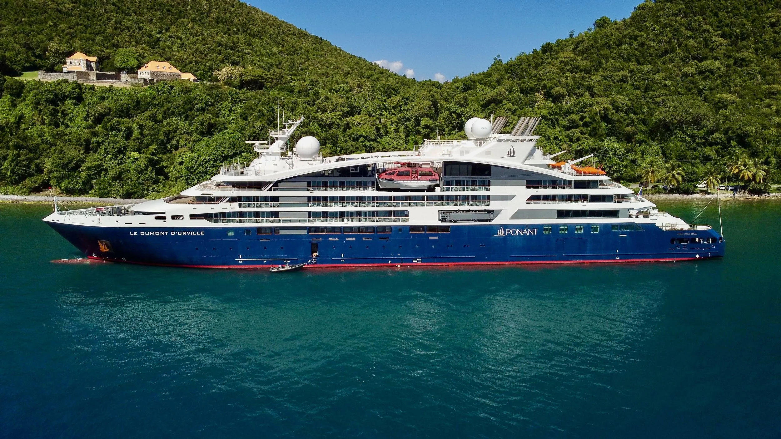 Cruising the Caribbean on Ponant's Le Dumont d'Urville