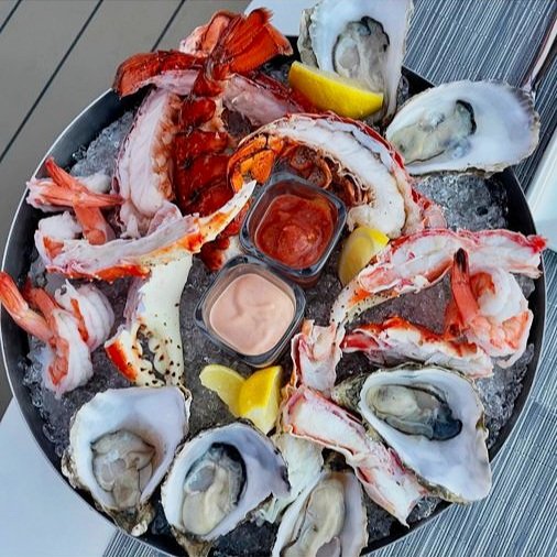  The seafood platter 