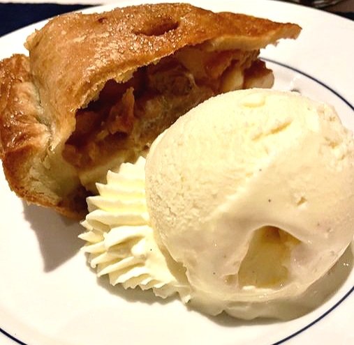  Apple pie and ice cream  
