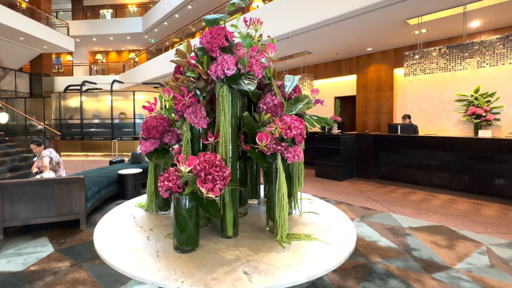 Four Seasons signature floral display