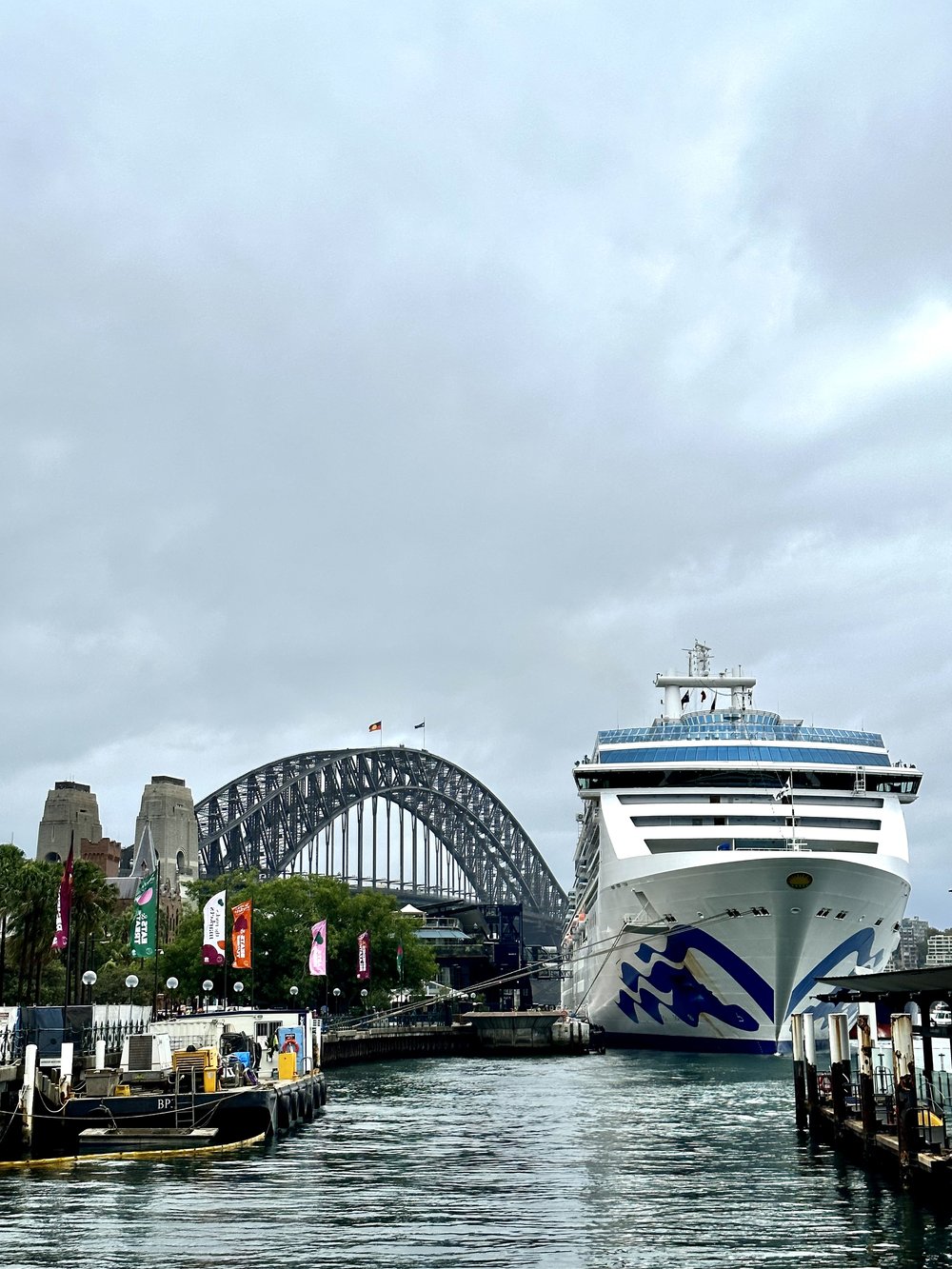 Circular Quay cruise ship parking!