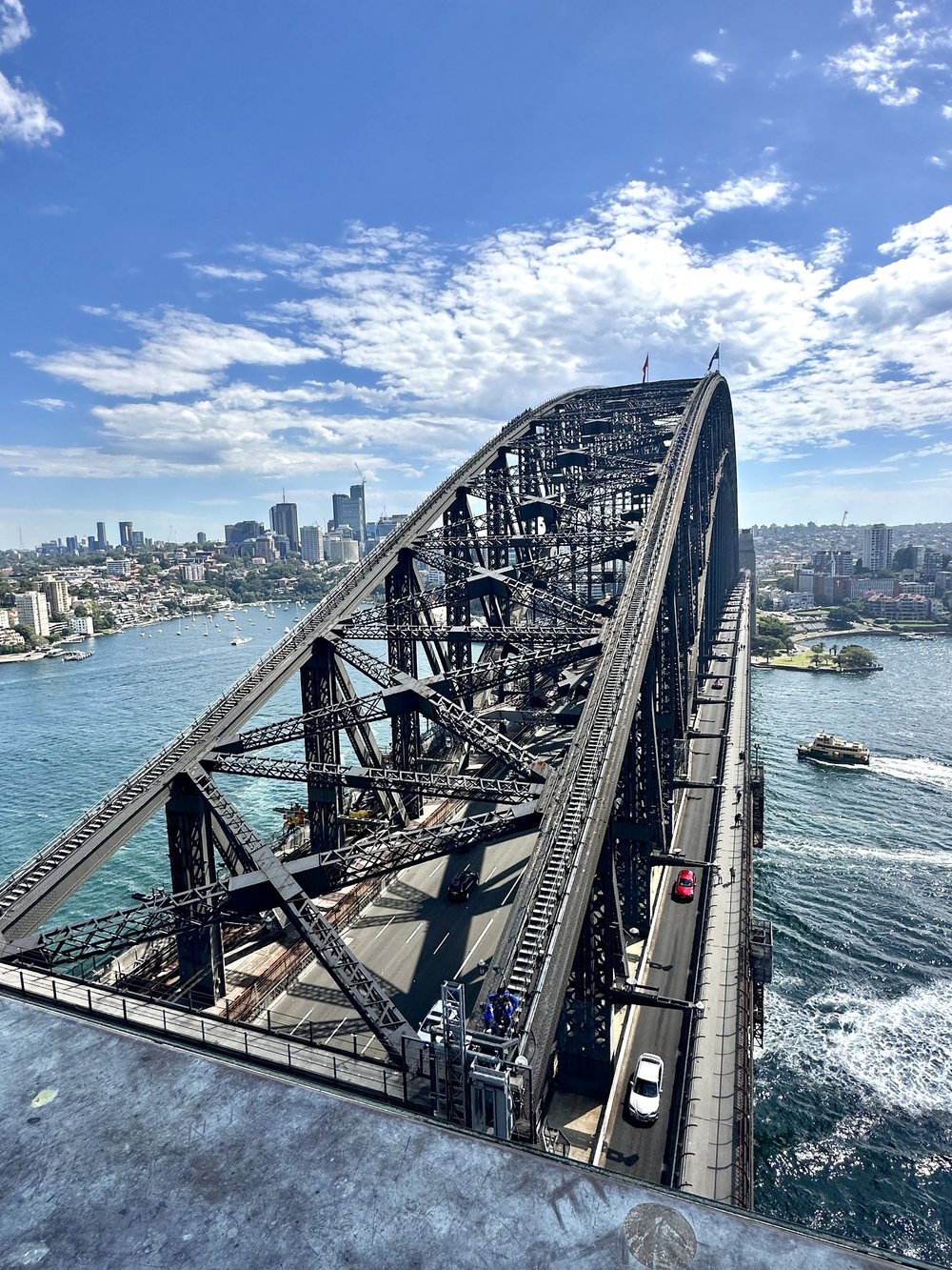 Harbour Bridge from the south-east pylon