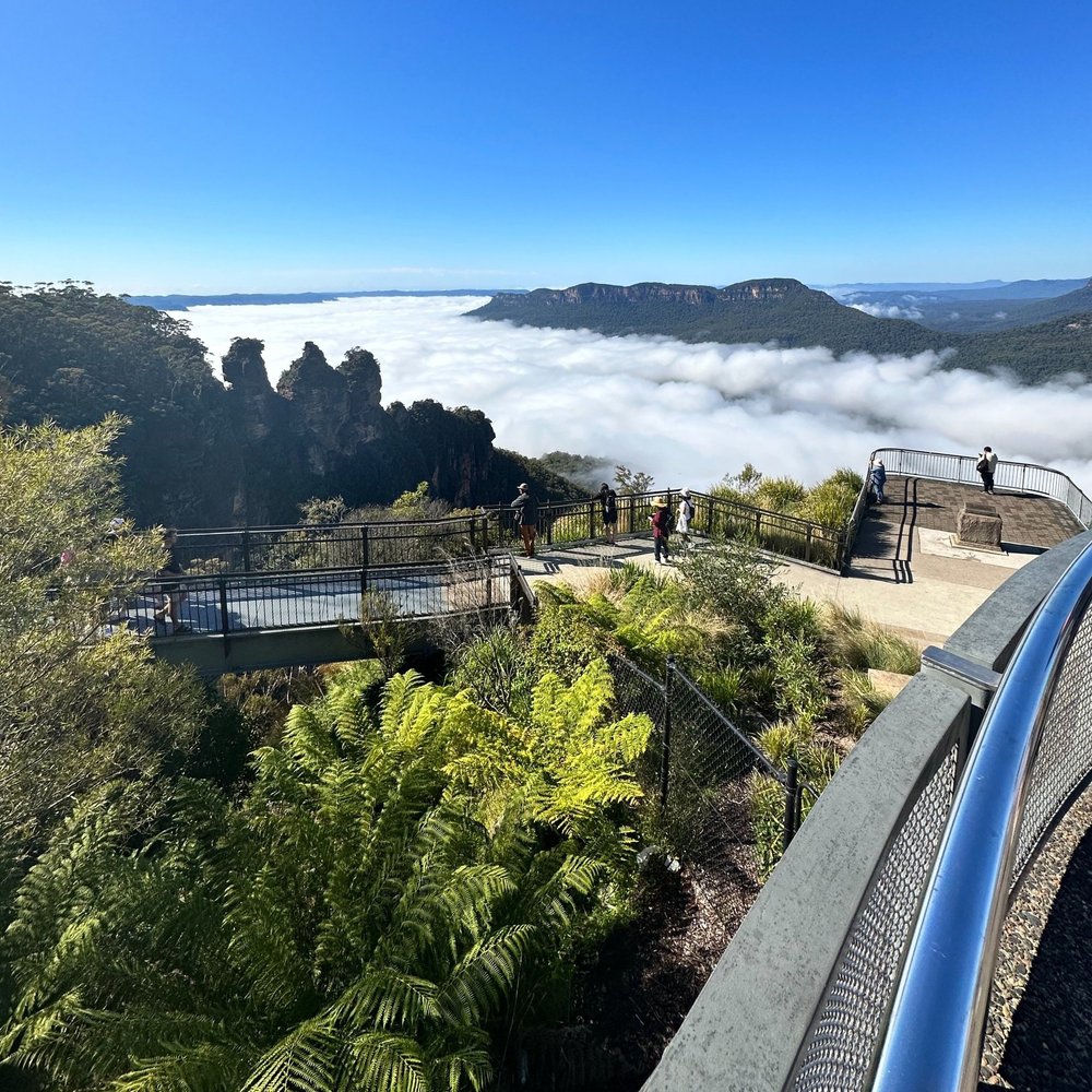 The view from Echo Point