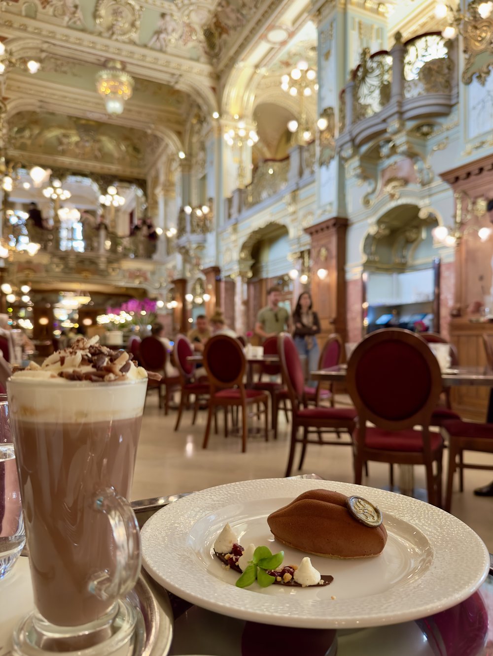 The 'most beautiful cafe in the world'.