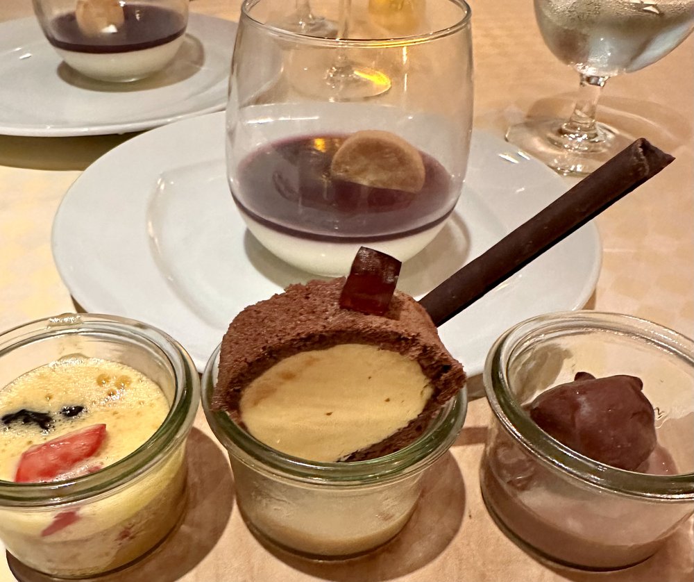 Quartet of desserts