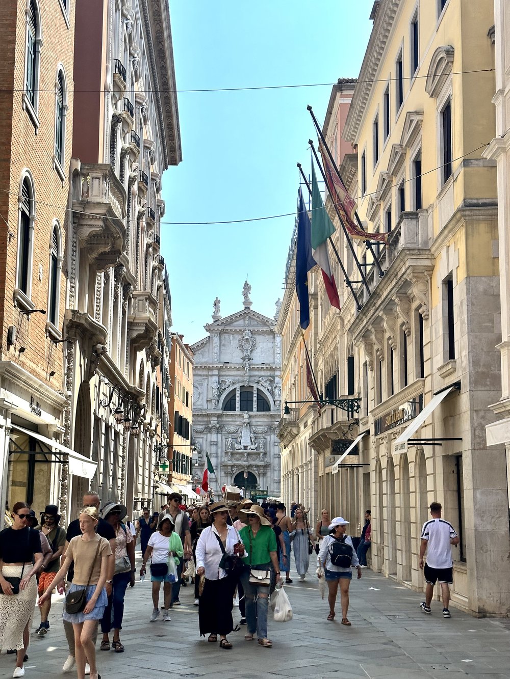 Wandering through the streets of Venice