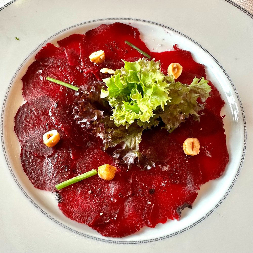 Beetroot Carpaccio appetiser