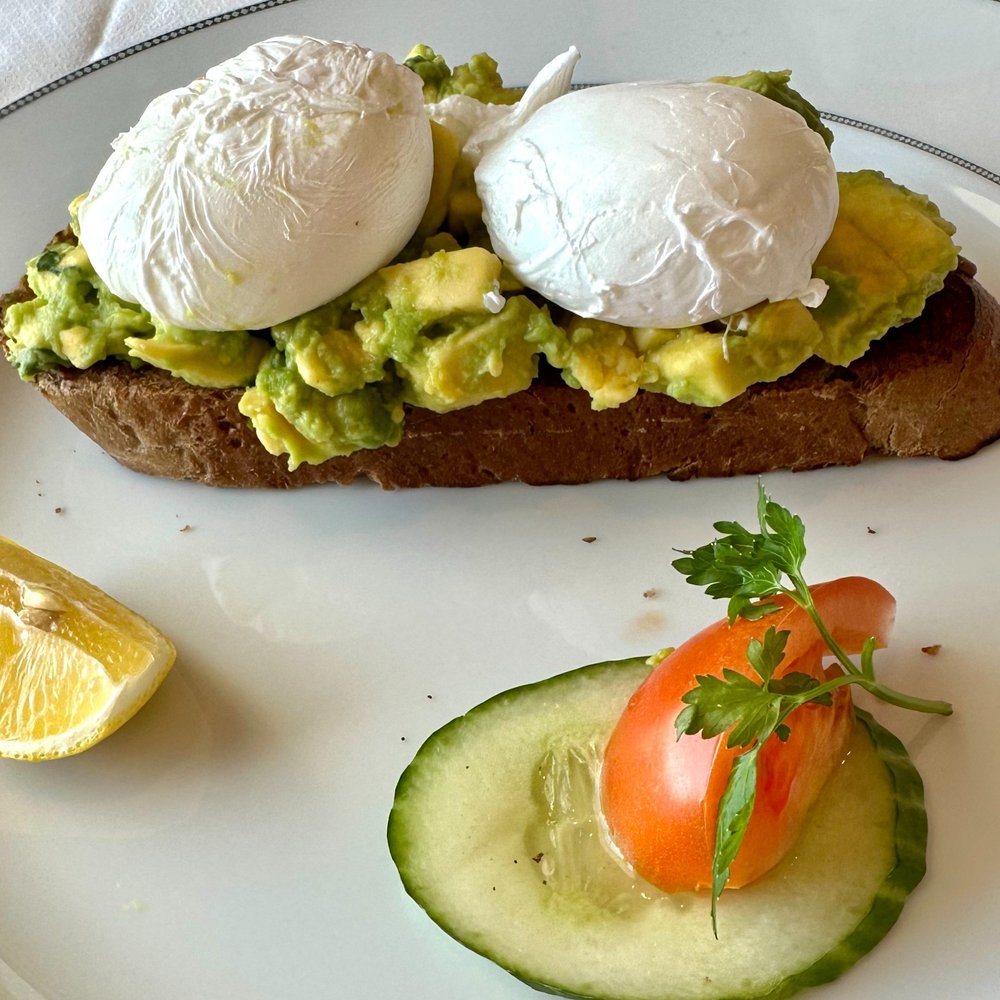 Helen loved the avo on toast