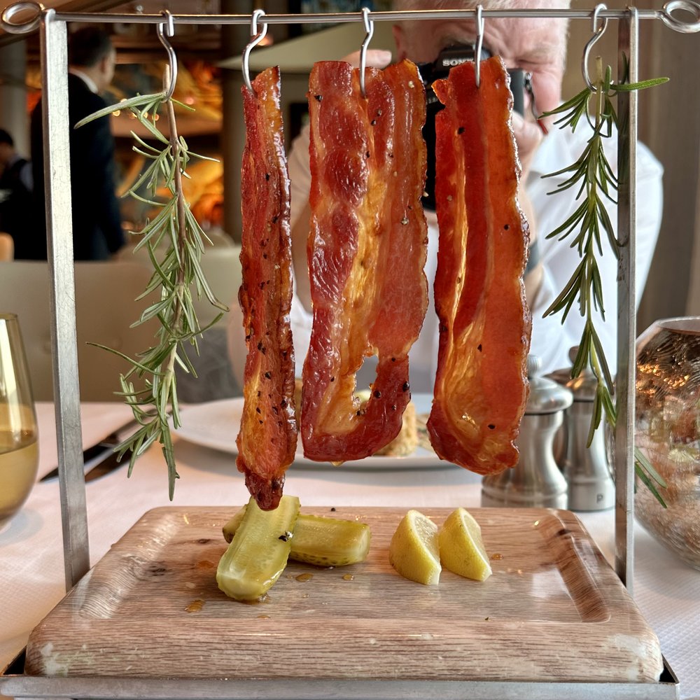 Delicious candied bacon