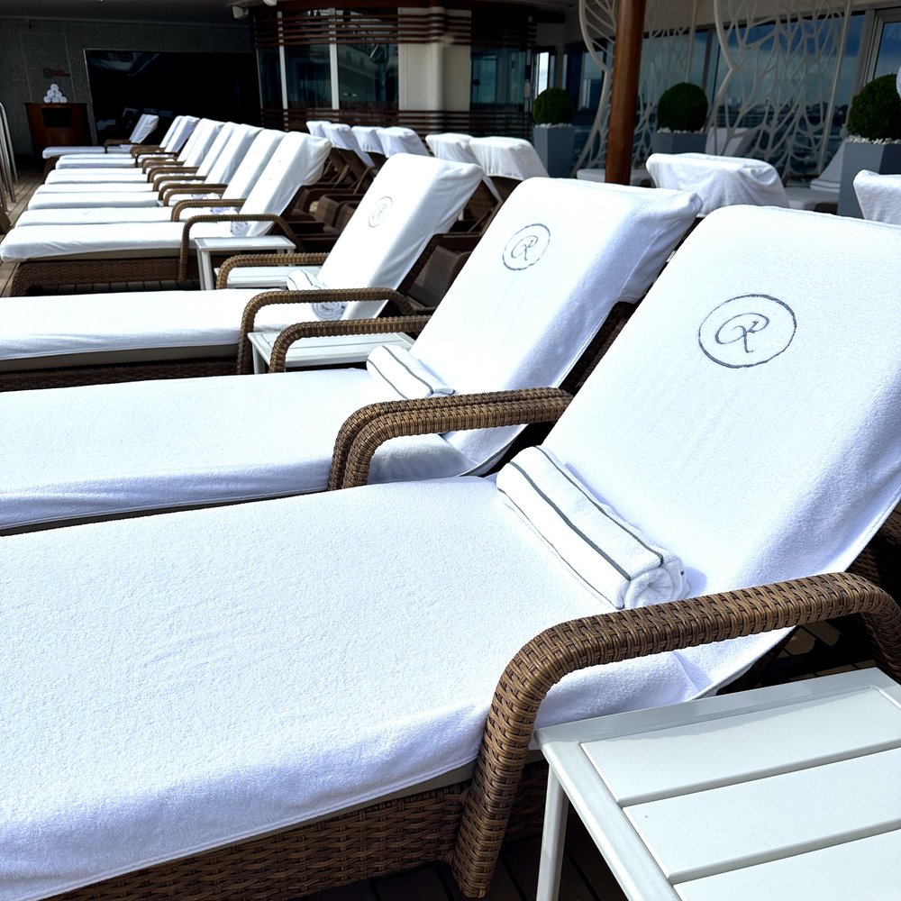 The most comfortable sun loungers at sea