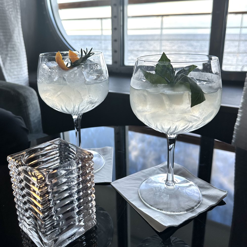 Our delectable G&amp;Ts