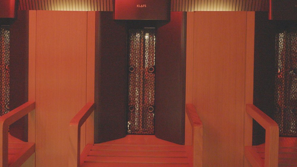 Infra-red sauna